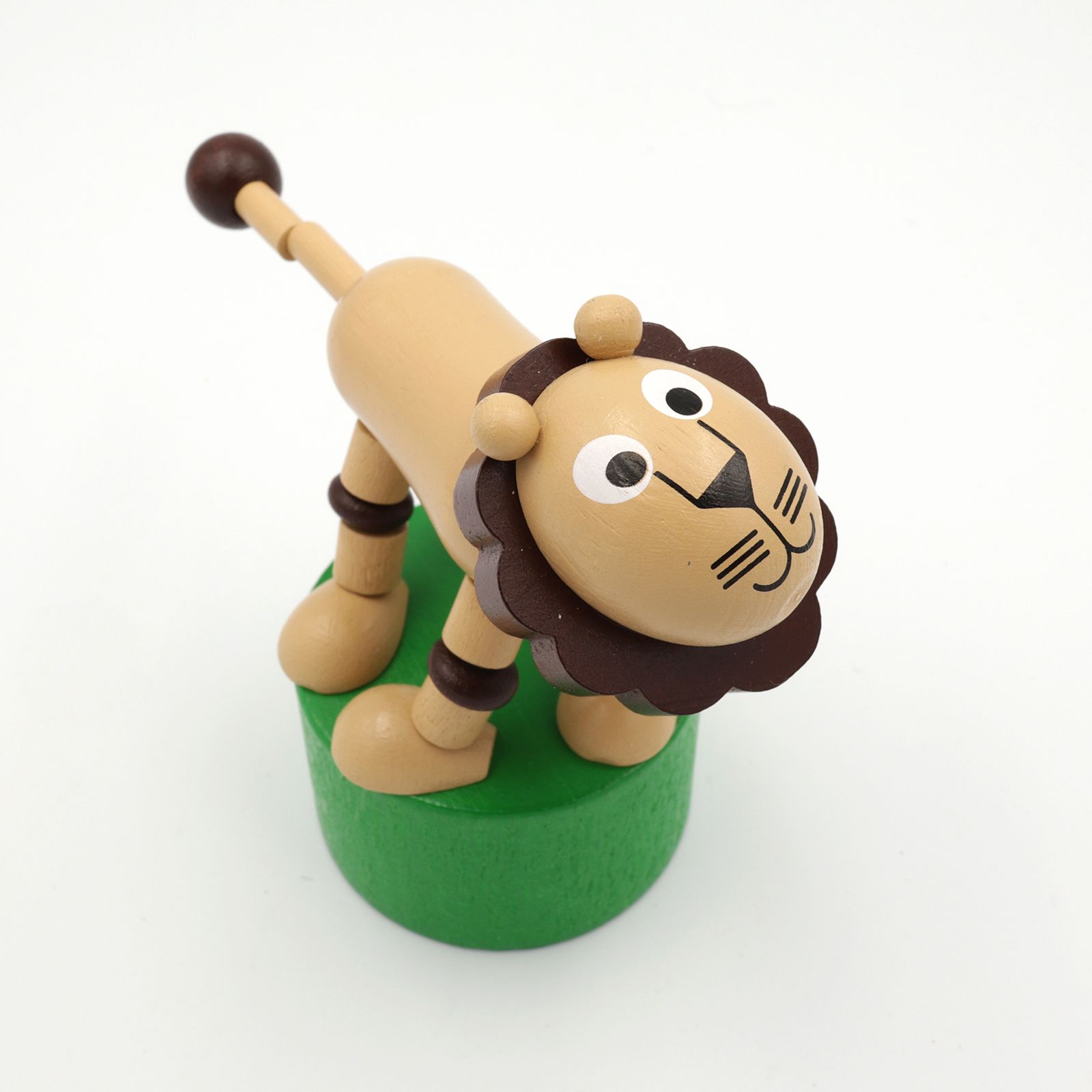 「Lion」DETOA Wooden Push Toy