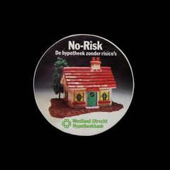 「westland Utrecht Hypotheekbank」ヴィンテージステッカー ヨーロッパ