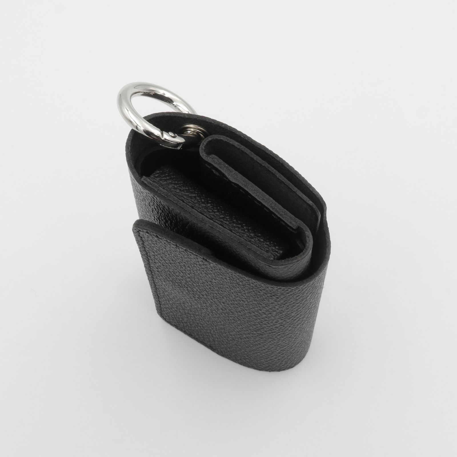 「単純化」三つ折り財布 ブラック