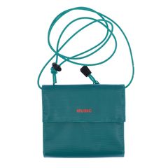 「MUSI Wallet」ショルダーウォレットL エメラルド