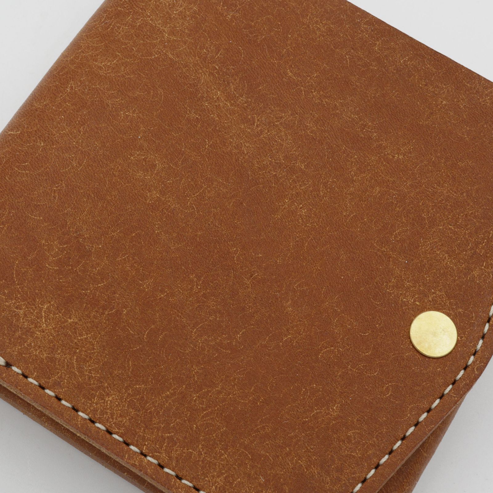 「小さく薄い財布SAKU ver.3 Pueblo プエブロ」コニャック