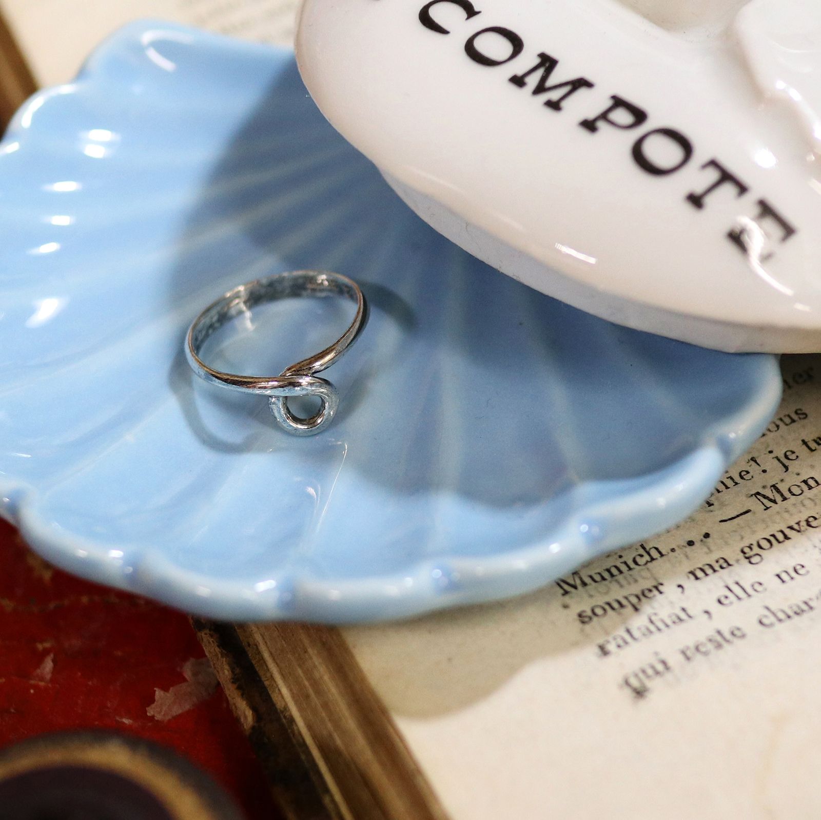 「ループライン」リング silver925 ヨーロッパ