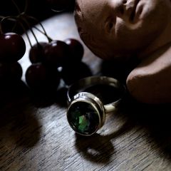 「ミスティックトパーズ」リング シルバー925 ヨーロッパ