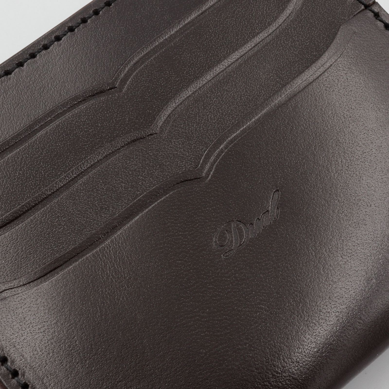 【Dual】スリムウォレット サドルプルアップ チョコ