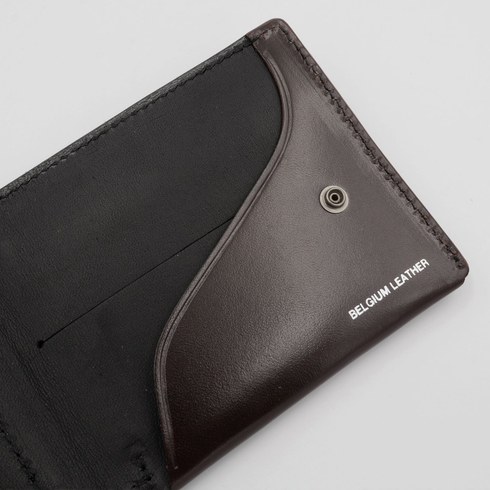 【Dual】スリムウォレット サドルプルアップ チョコ