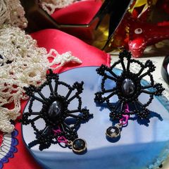 「Pierrot」ピアス【CIRQUE de sachikoism】