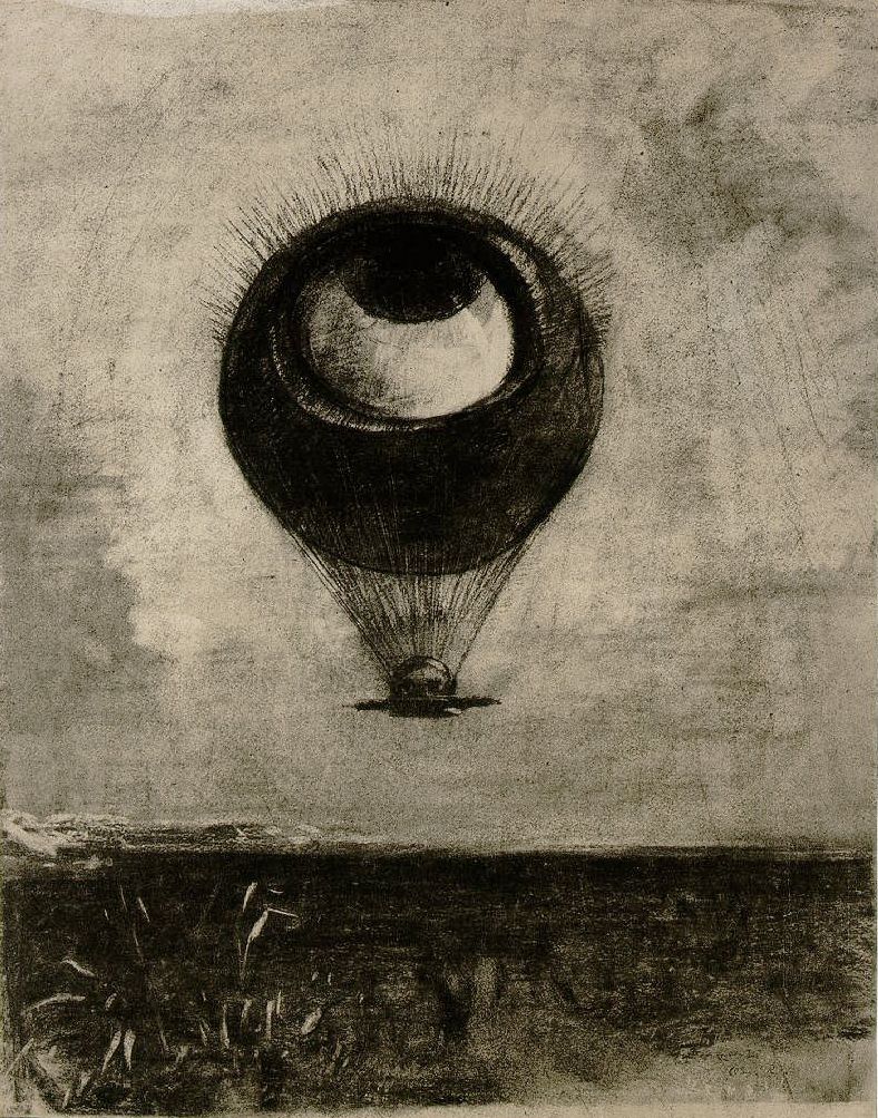 「Eye=Ballon 眼=気球」イヤリング