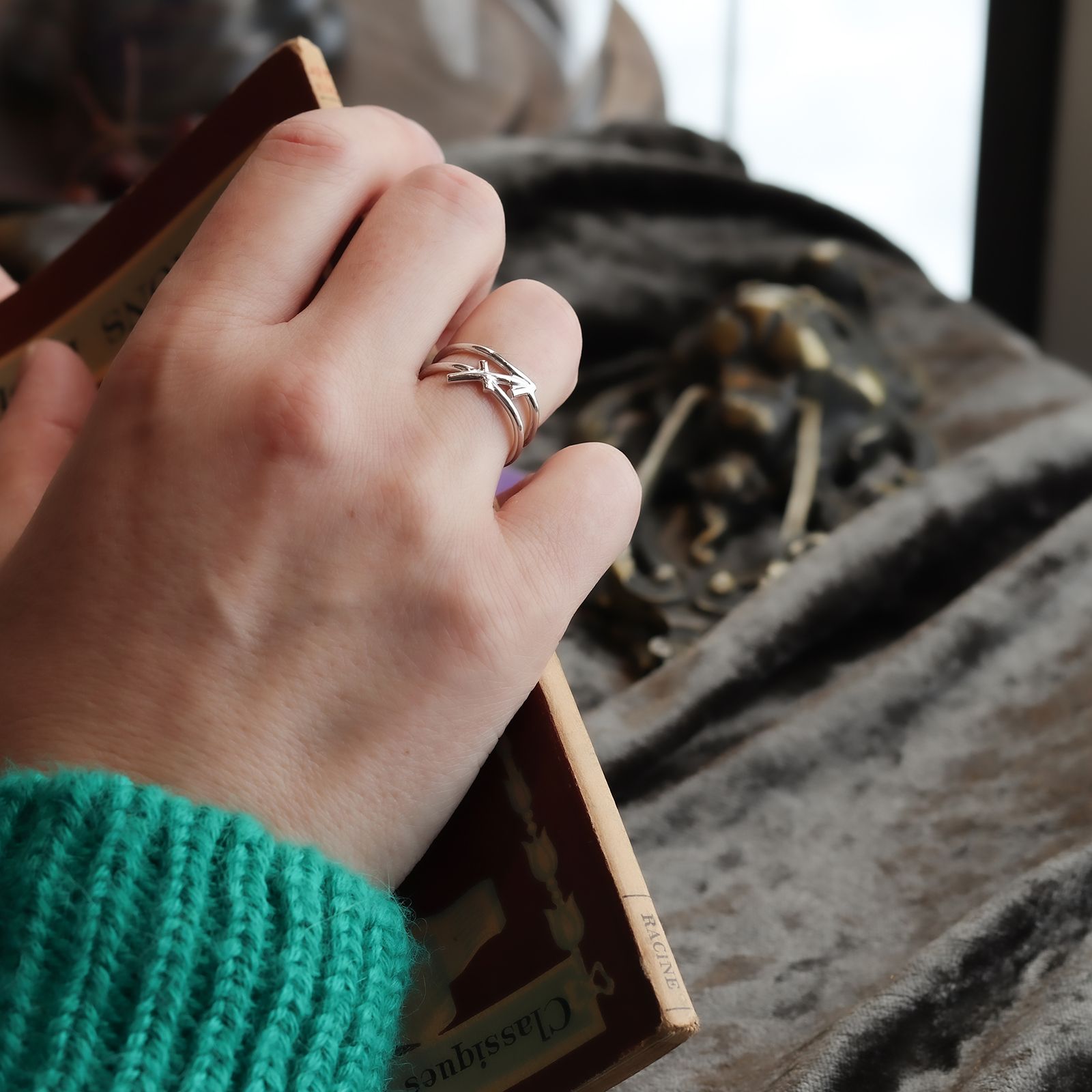 【Silver Jewel】horoscope ring Sagittarius いて座 シルバー925
