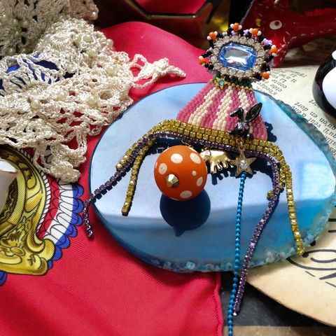 「CHAPITEAU」ブローチ【CIRQUE de sachikoism】