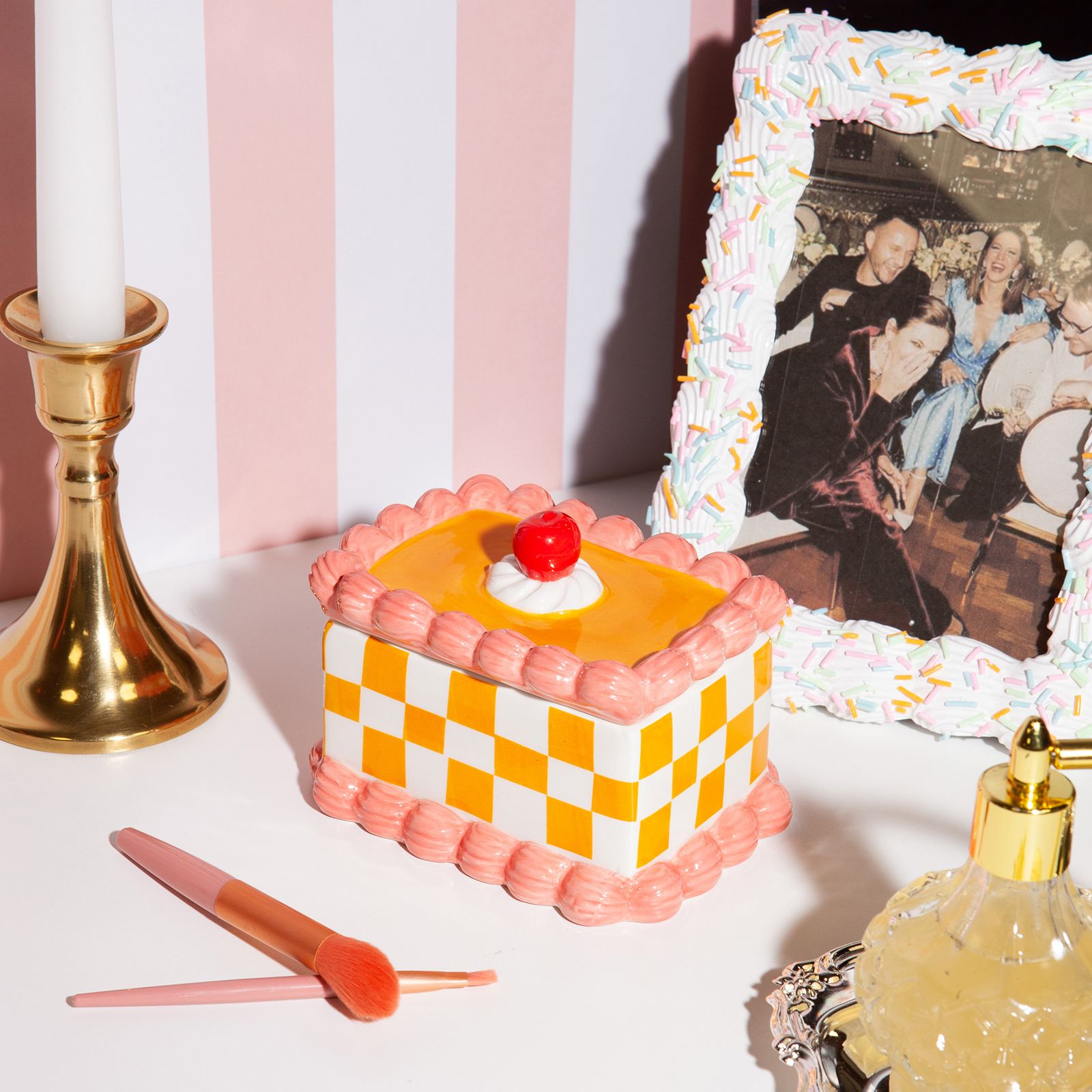 「SWEETIE STRAGE BOX RECTANGLE」小物入れ
