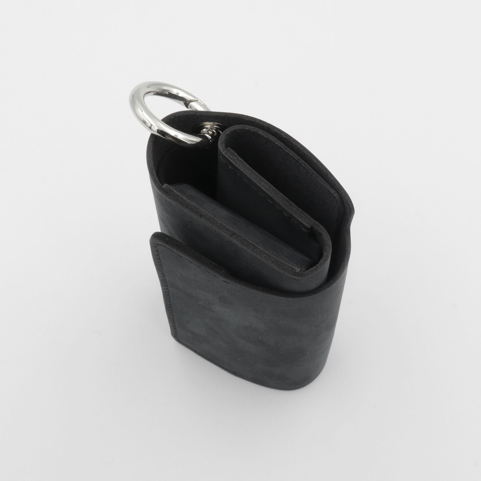 「単純化」三つ折り財布 銀スリ