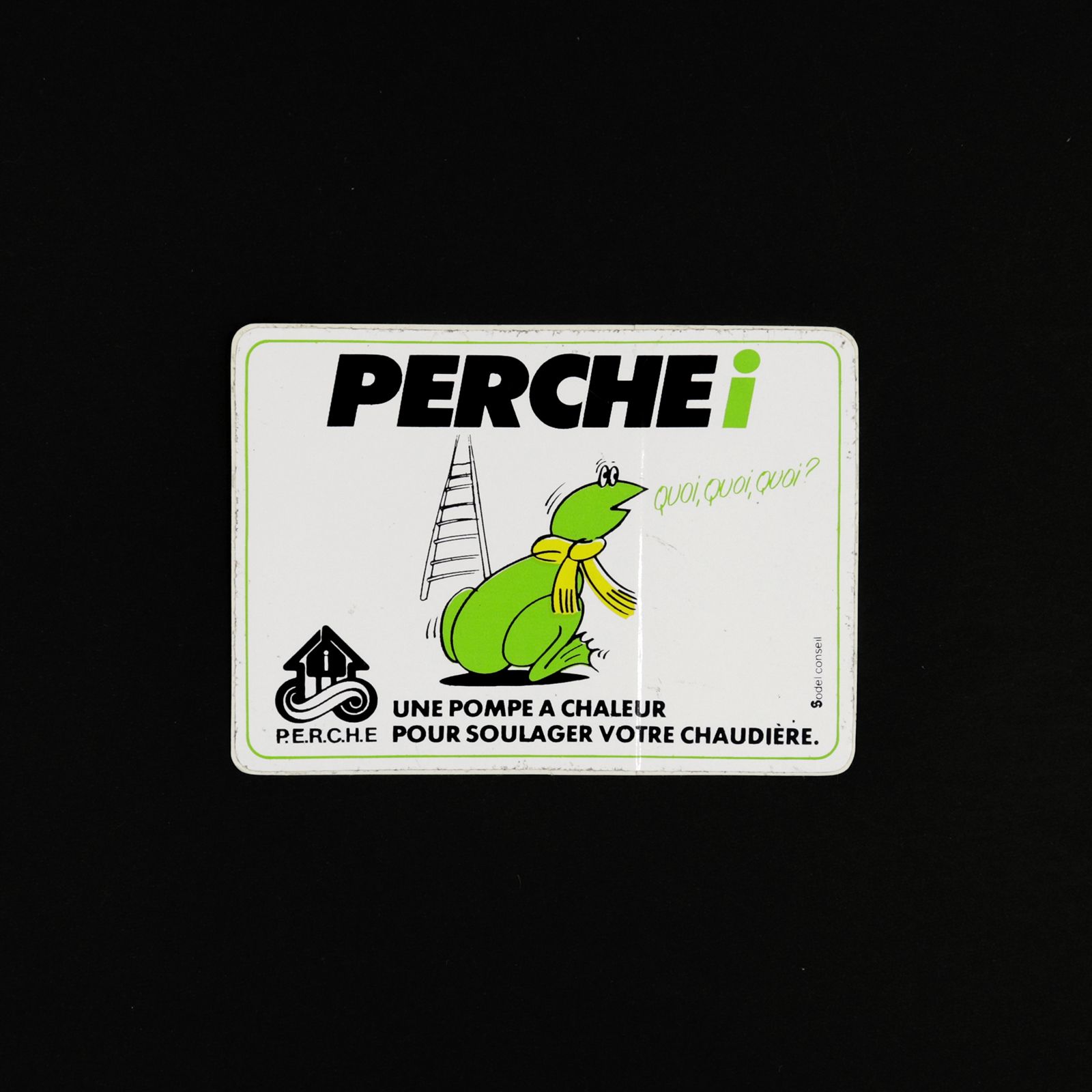 「PERCHE」ヴィンテージステッカー ヨーロッパ