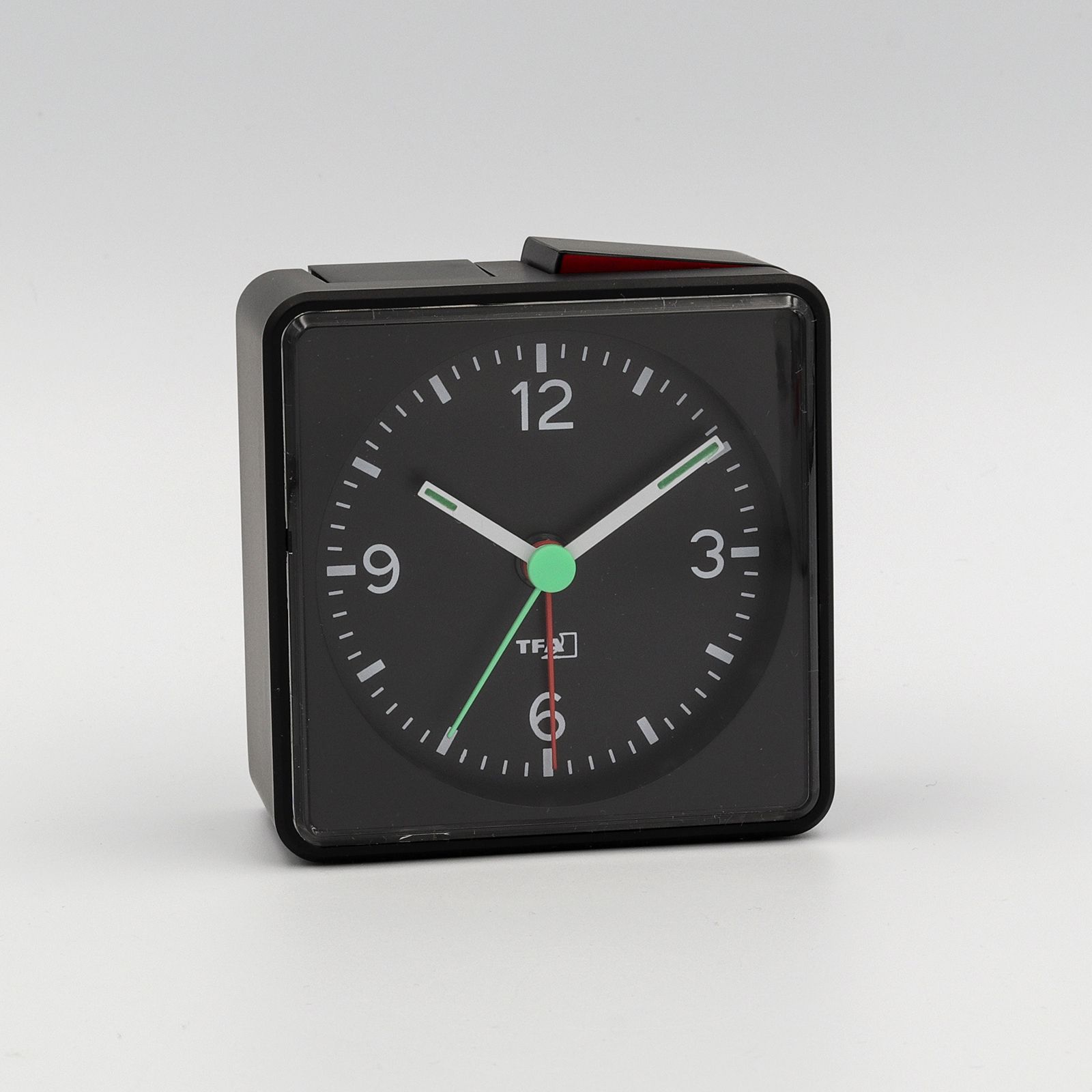 「Analogue alarm clock Push Wecker」アラームクロック BLACK TFA ドイツ