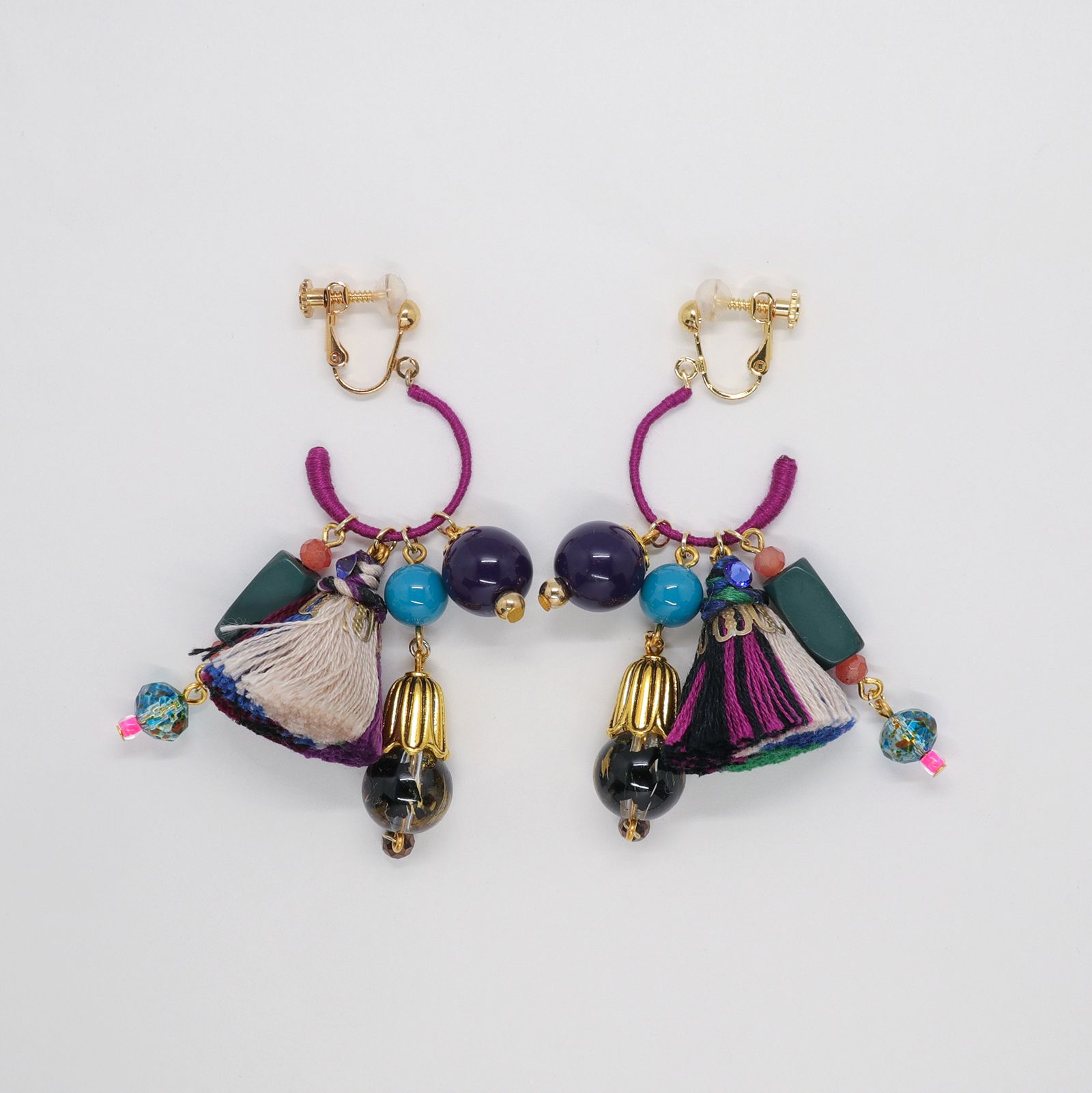 「Le conte de Pamellah フープS」イヤリング