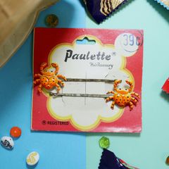 「70s カニピンセット」 ヘアピン イギリス