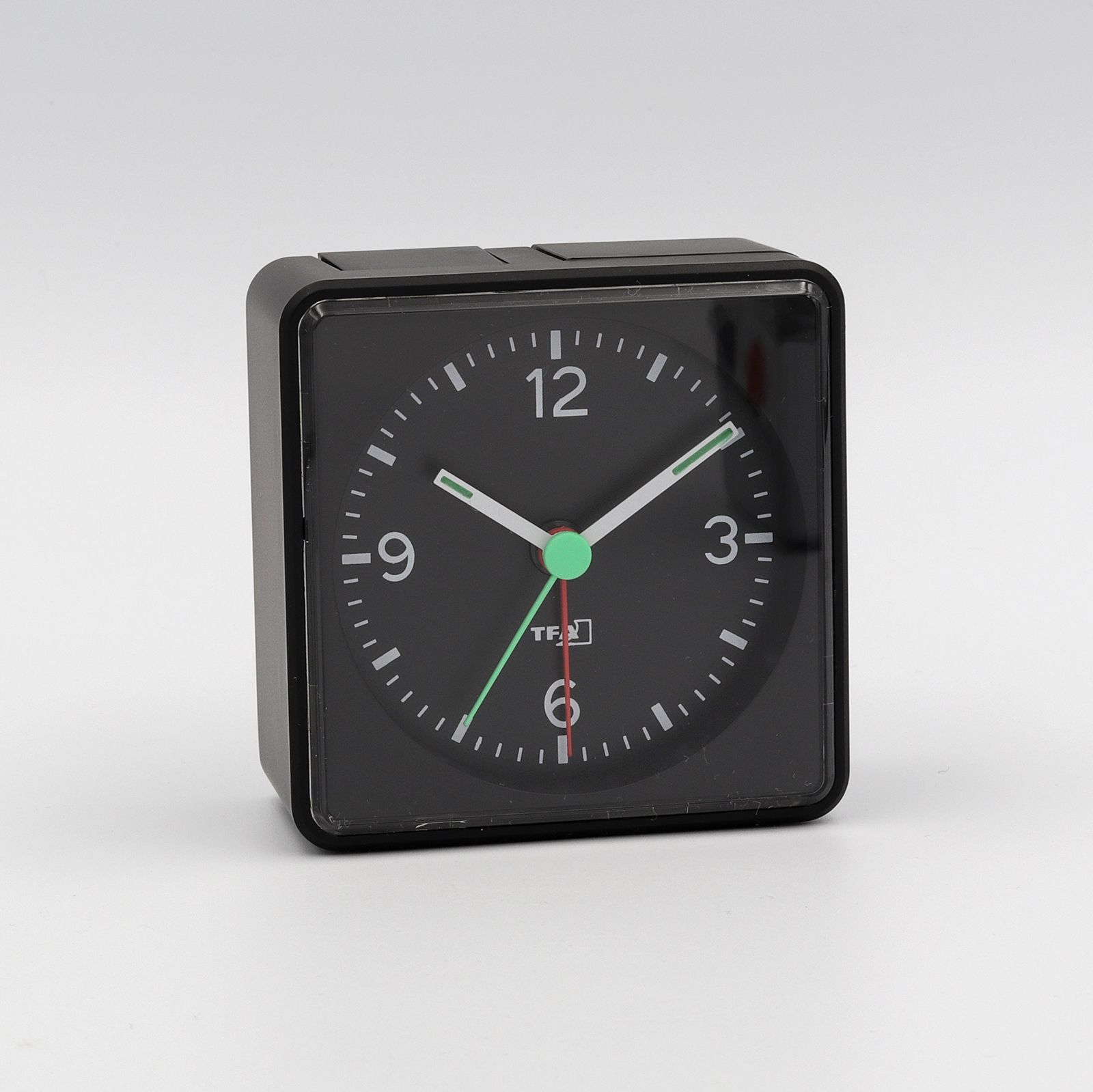「Analogue alarm clock Push Wecker」アラームクロック BLACK TFA ドイツ