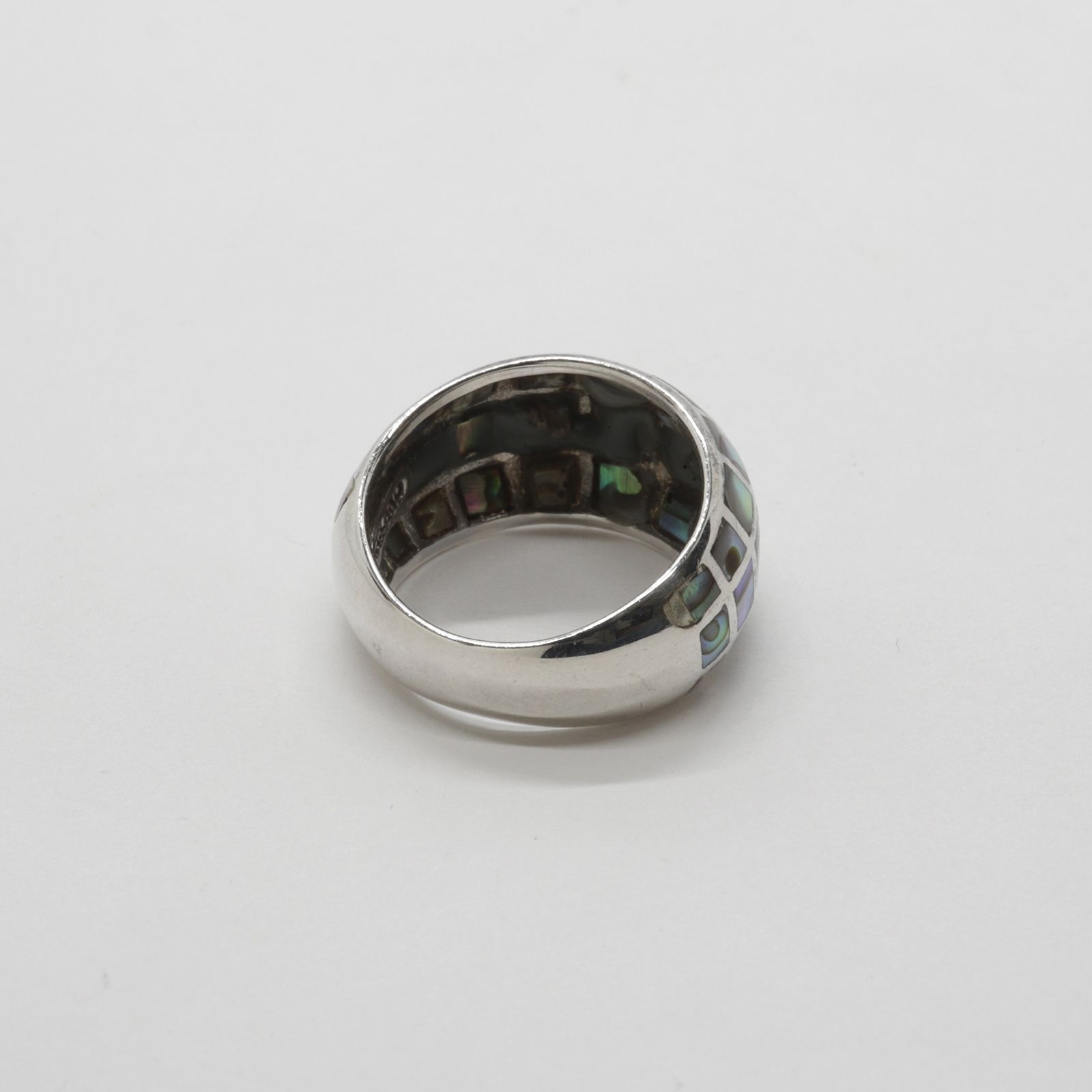 「パネルアバロニ」リング ヨーロッパ silver925