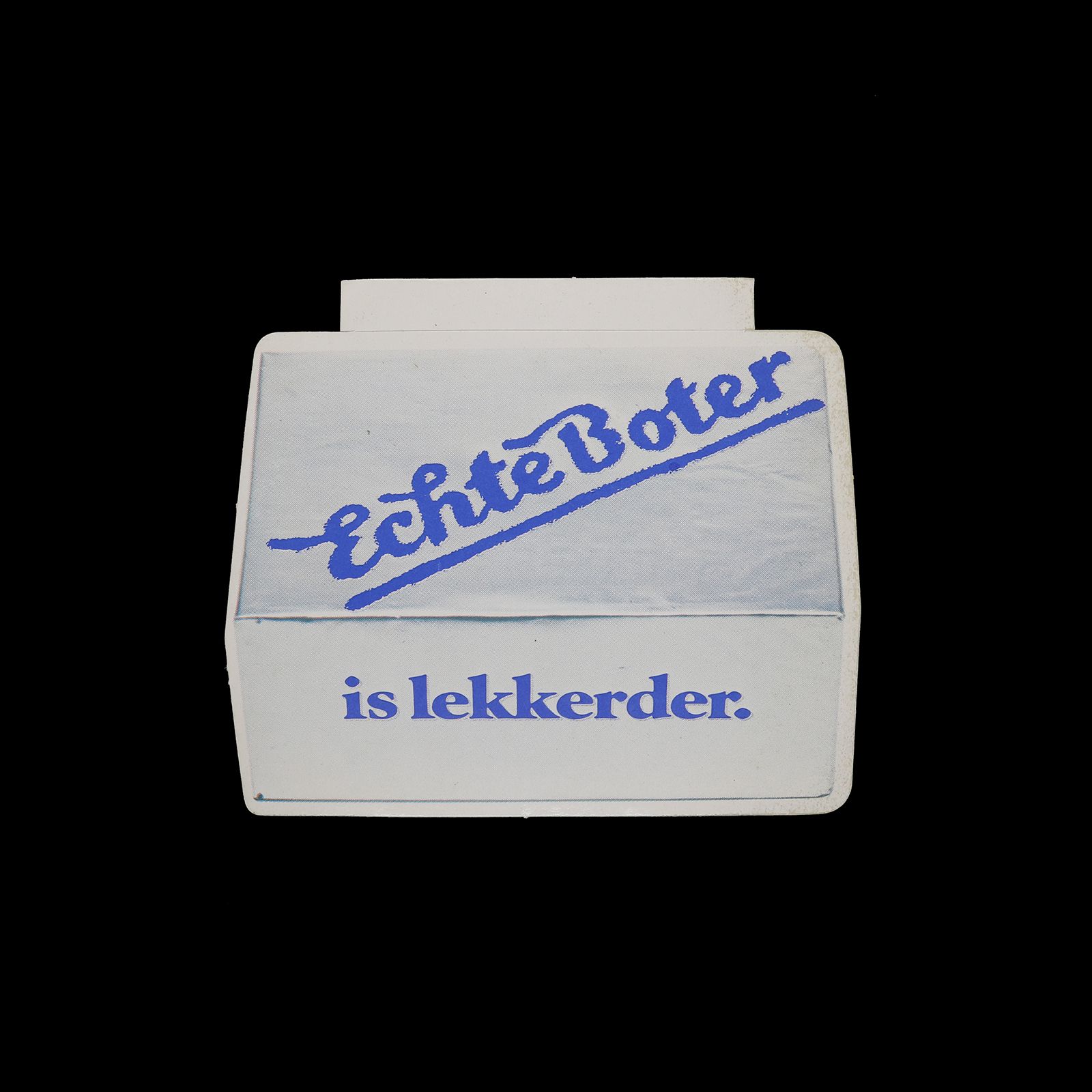 「Echte Boter」ヴィンテージステッカー ヨーロッパ