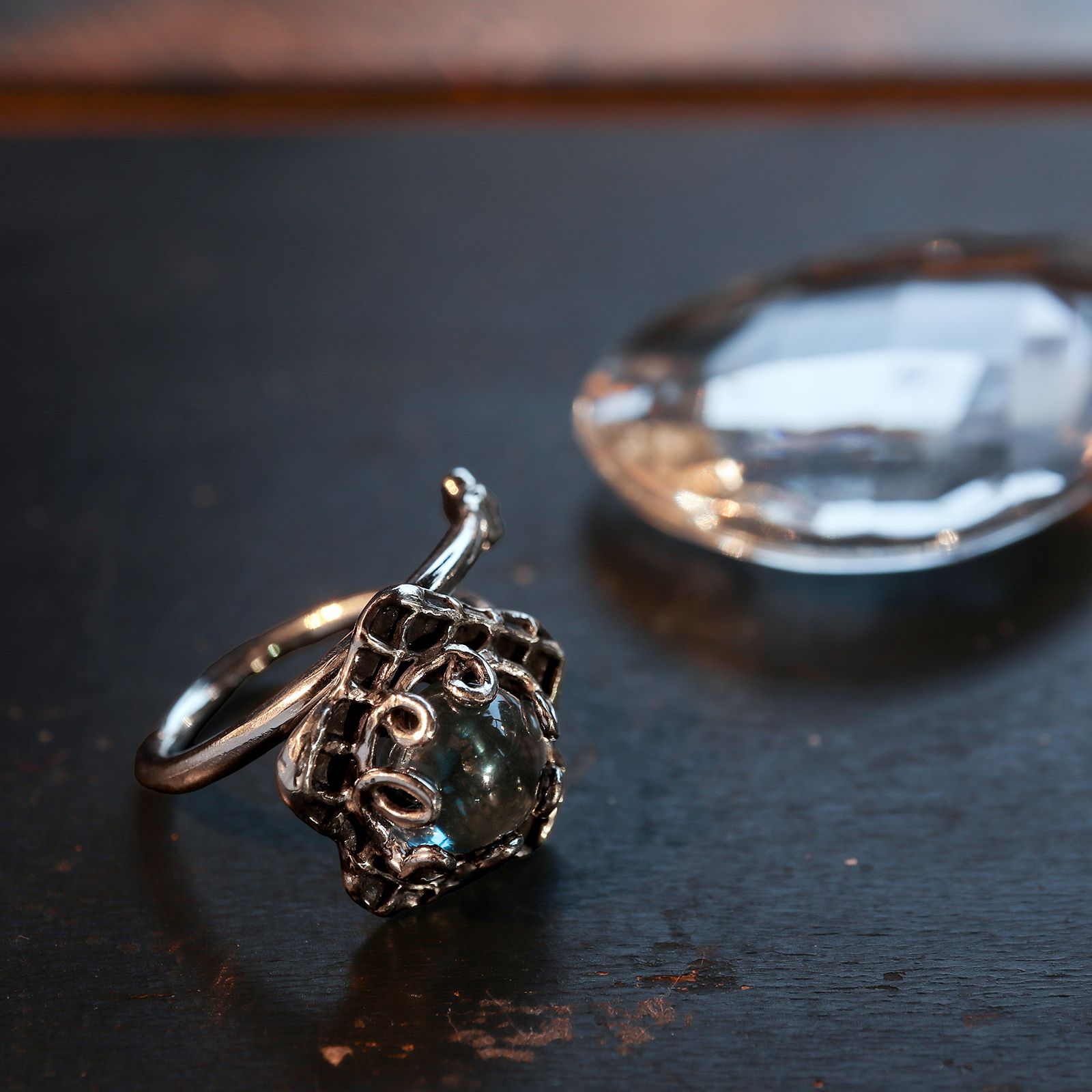 「Spiral Flower」リング