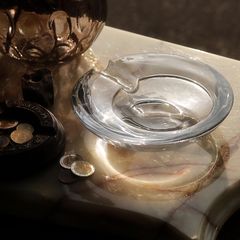 「GLASS ASHTRAY Large」クリア