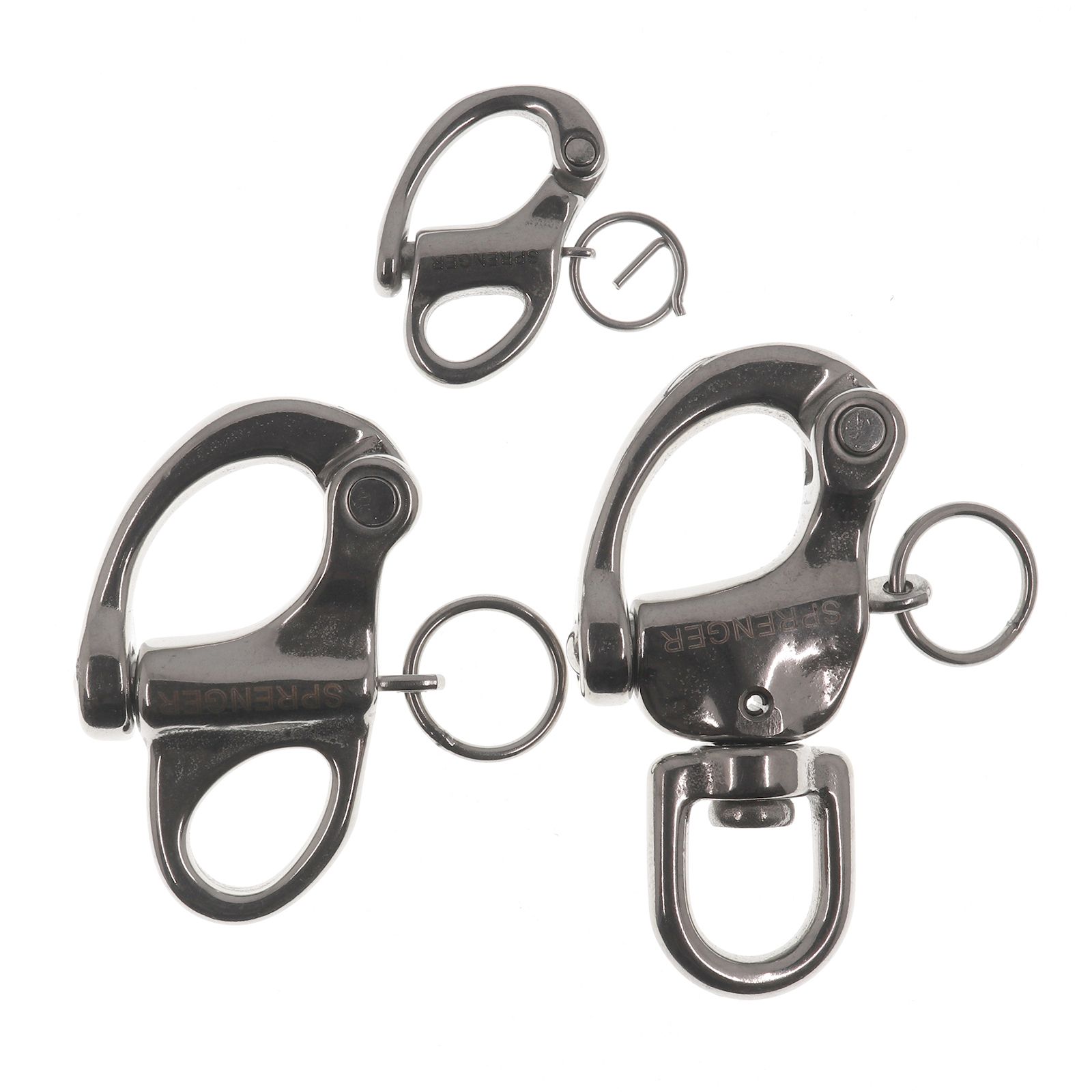 「SNAP SHACKLE SS」スナップシャックル キーリング SPRENGER