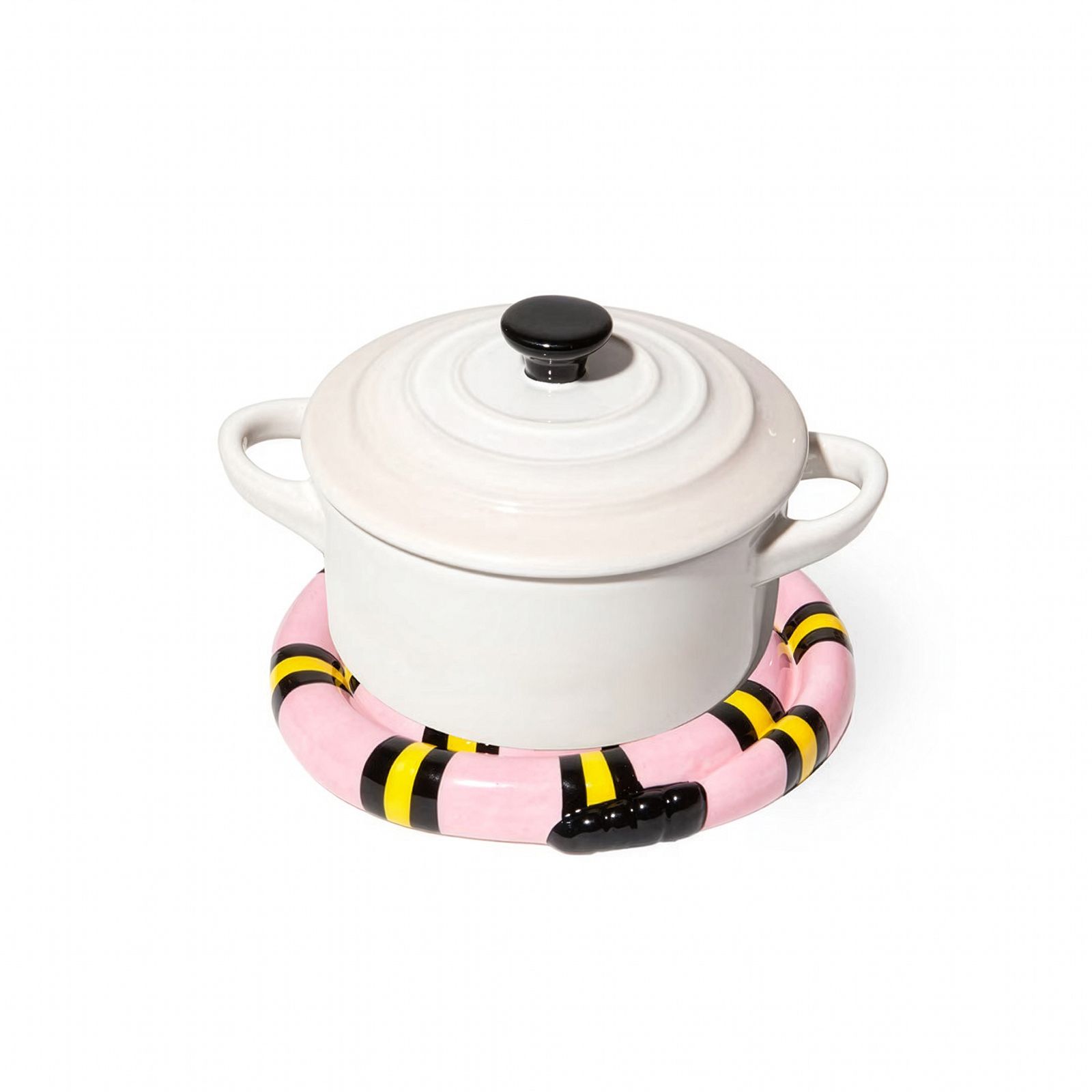 Snake Trivet ピンク