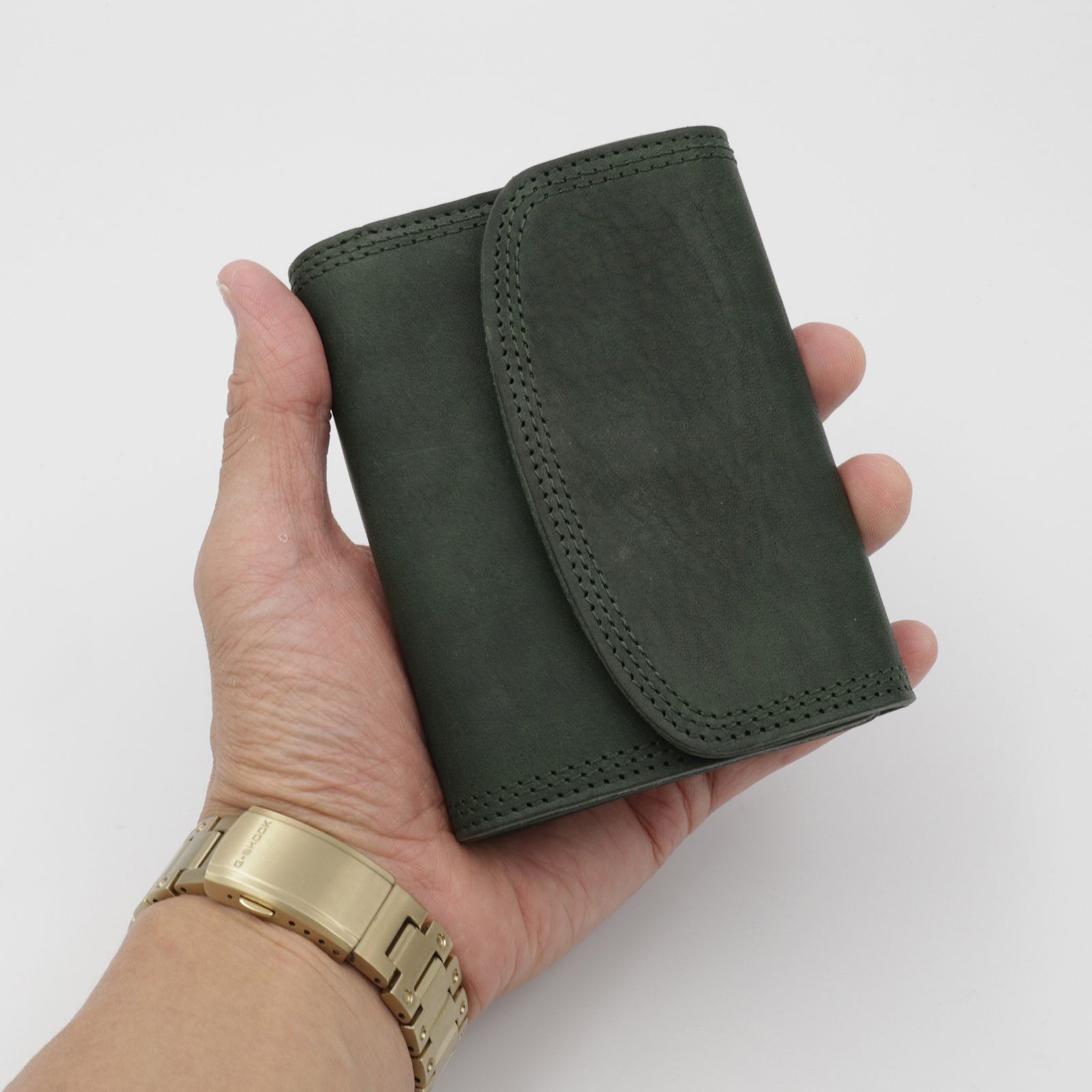 「BUFF」ミドル財布 グリーン