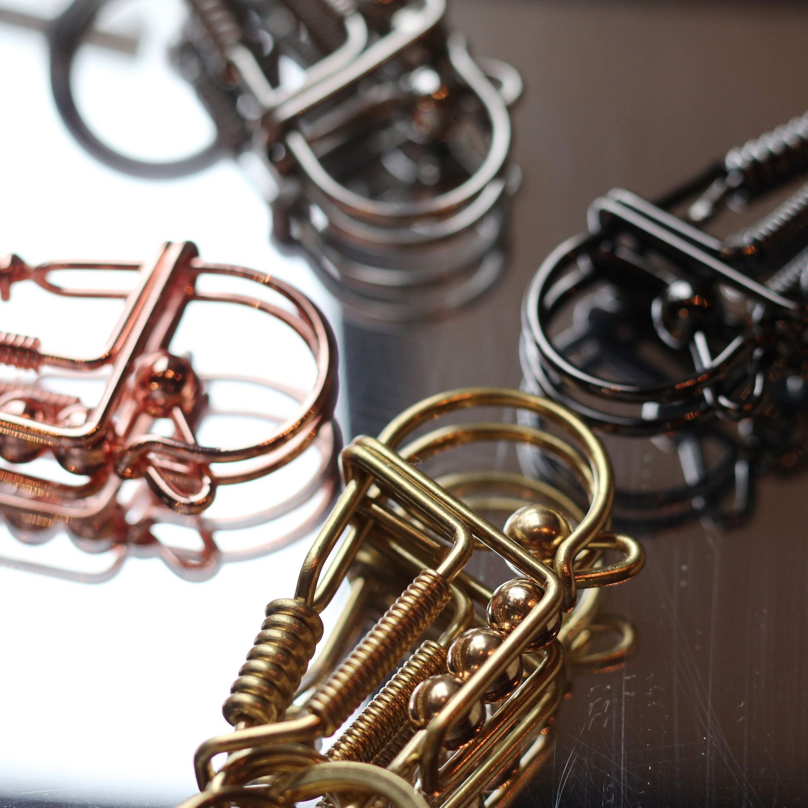 Metal Wire Carabiner シルバー