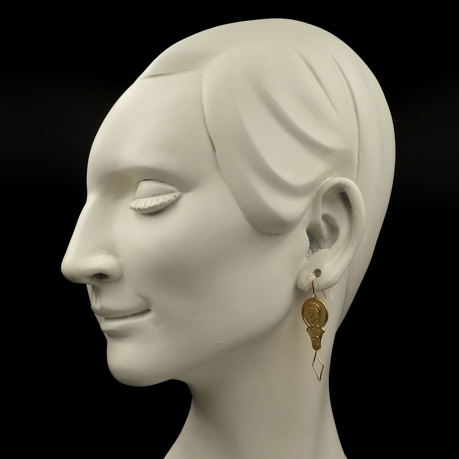 「threader pierce gold」ピアス（片耳）