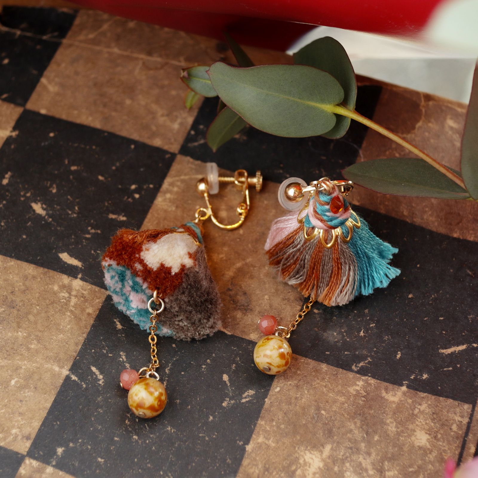 「Le conte de Pamellah シンメトリー」イヤリング