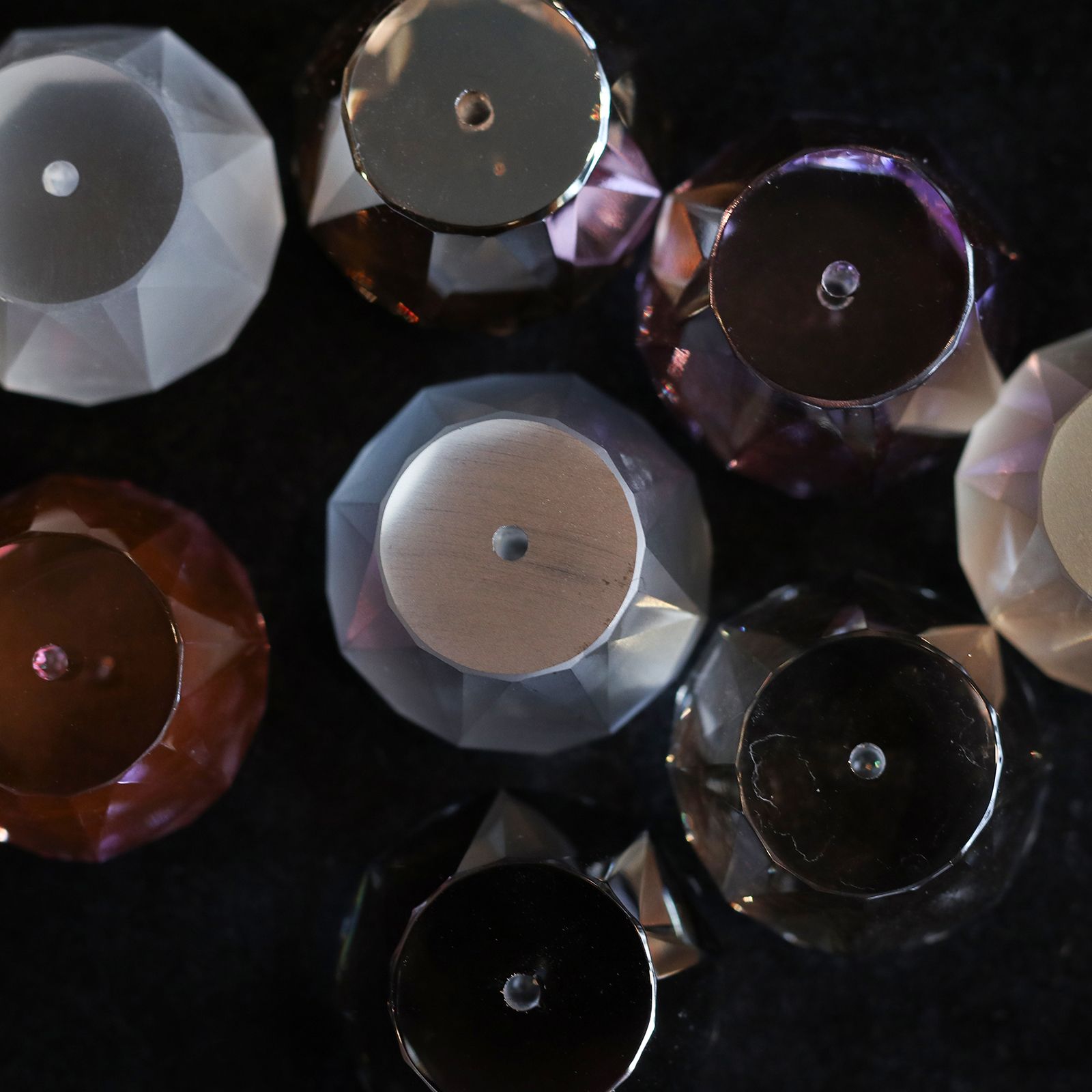 「CRYSTAL INCENSE HOLDER」Clear