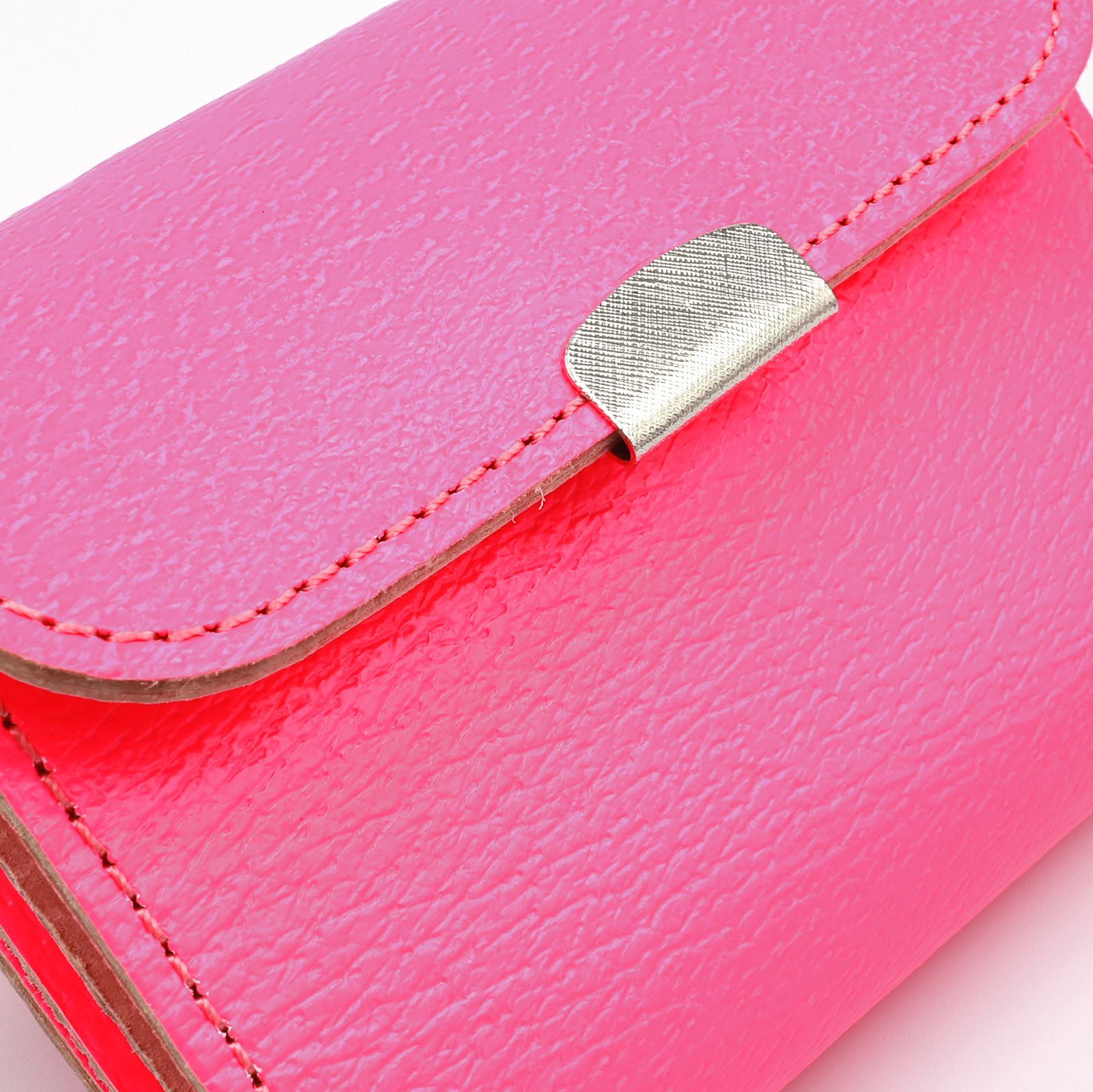 「Neon Compact Wallet」ミニウォレット ピンク
