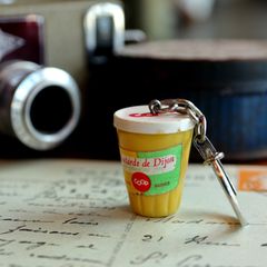 COOP Mautarde de Dijon マスタード フレンチキーホルダー