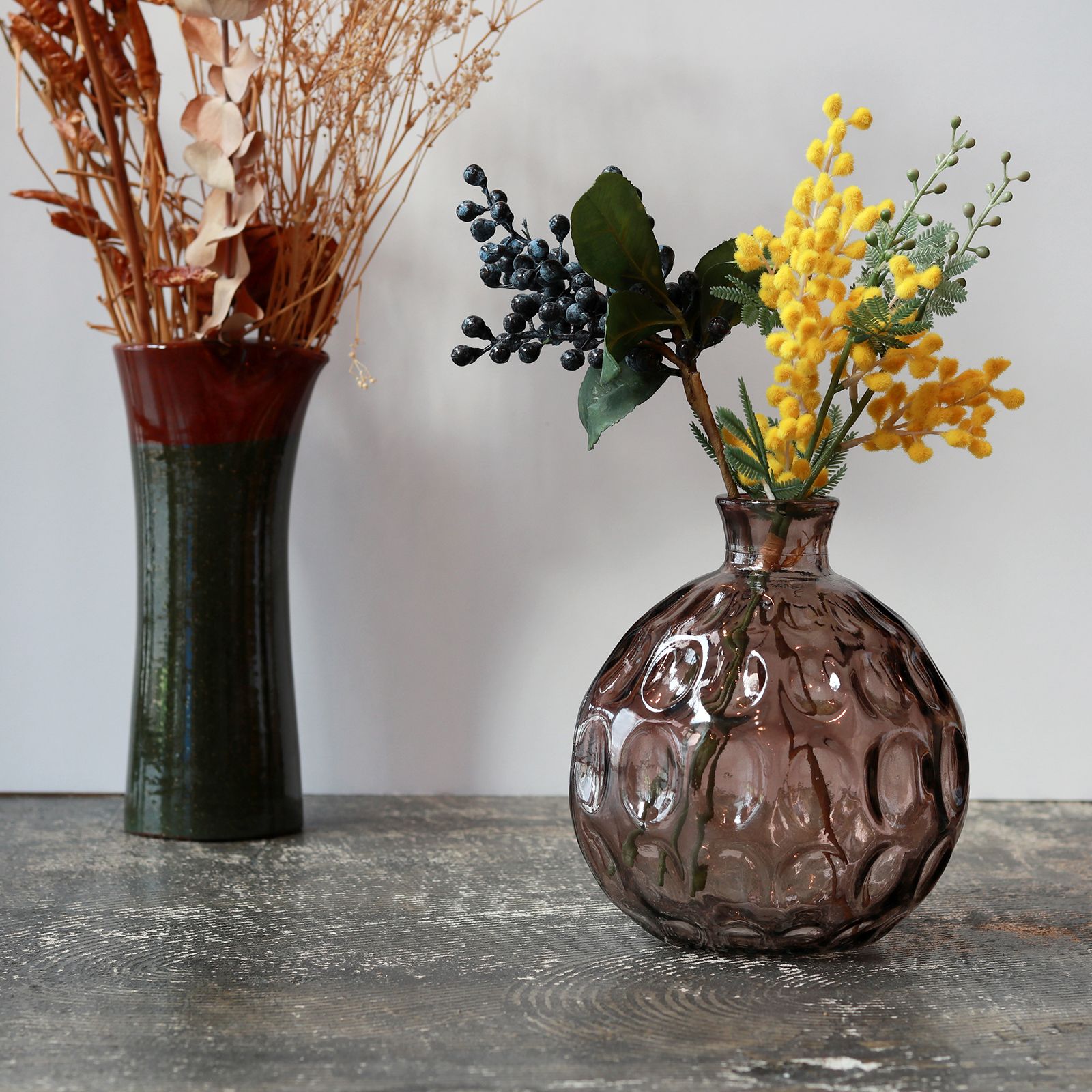 "BUBBLE VASE Caffe"Lubech Living デンマーク