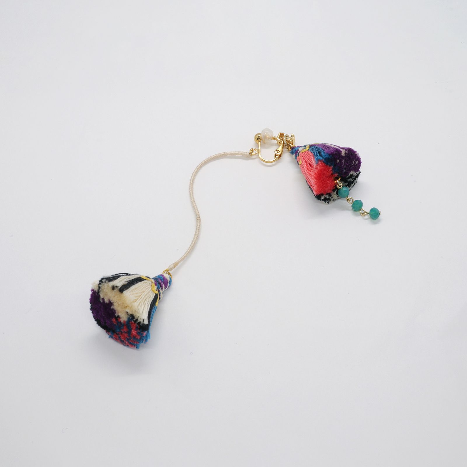 「Le conte de Pamellah つり鐘」イヤリング