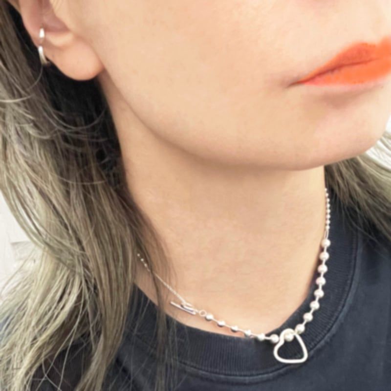 「HEART CHOKER NECKLACE」ネックレス