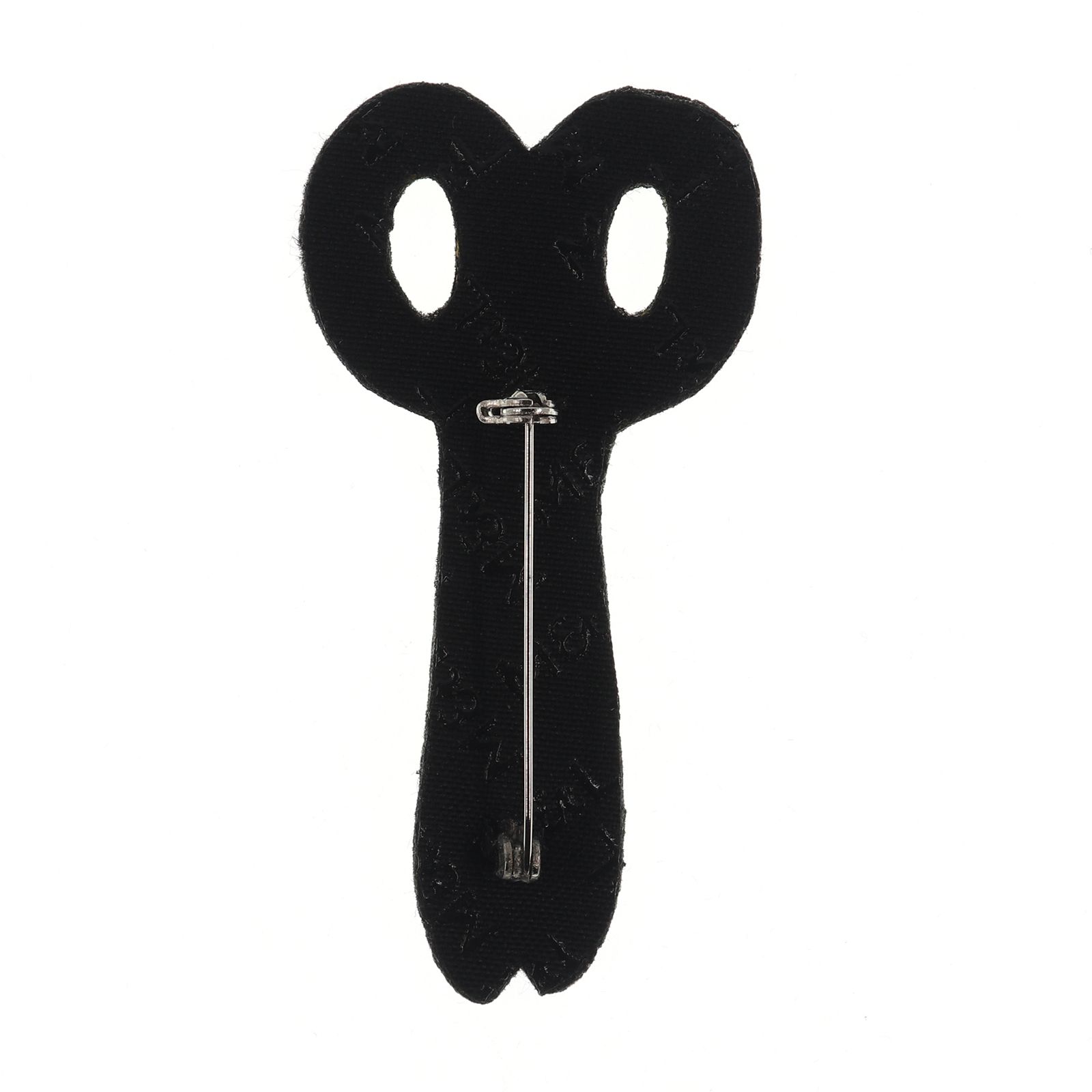 「Large Golden Scissors」ブローチ