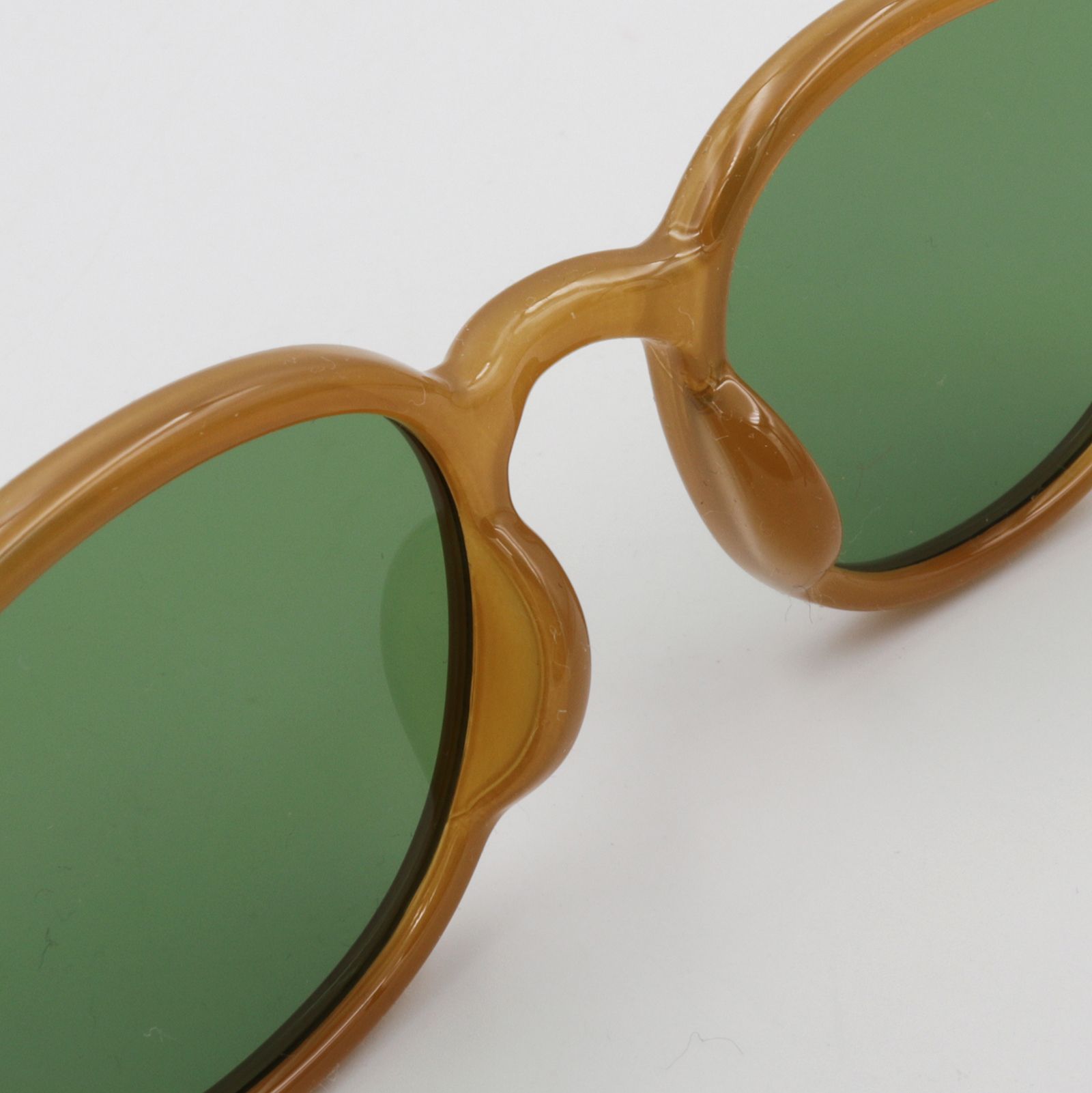 「HEIN」 POLYFONIA STUDIO Session "PIET HEIN EEK × Ciqi" Sunglasses CAMEL×Green Lens