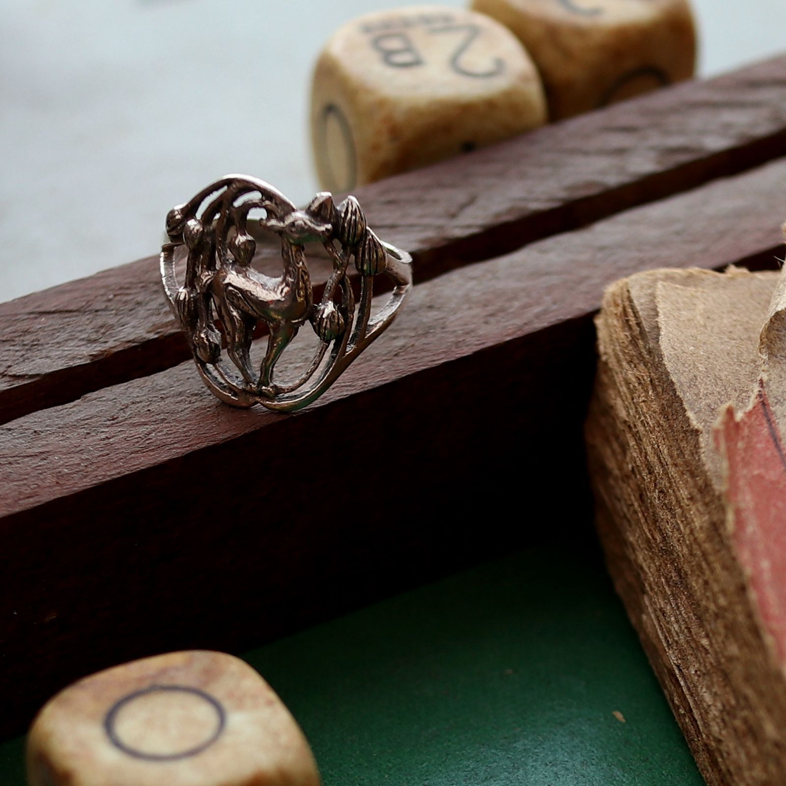 「ディア」リング ヨーロッパ silver925