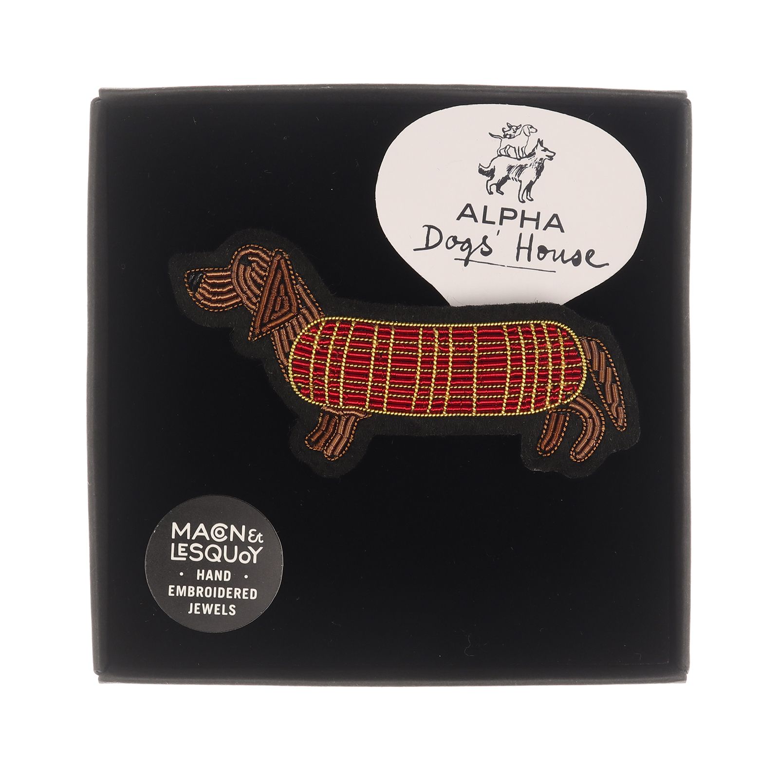 「Dachshund」ブローチ