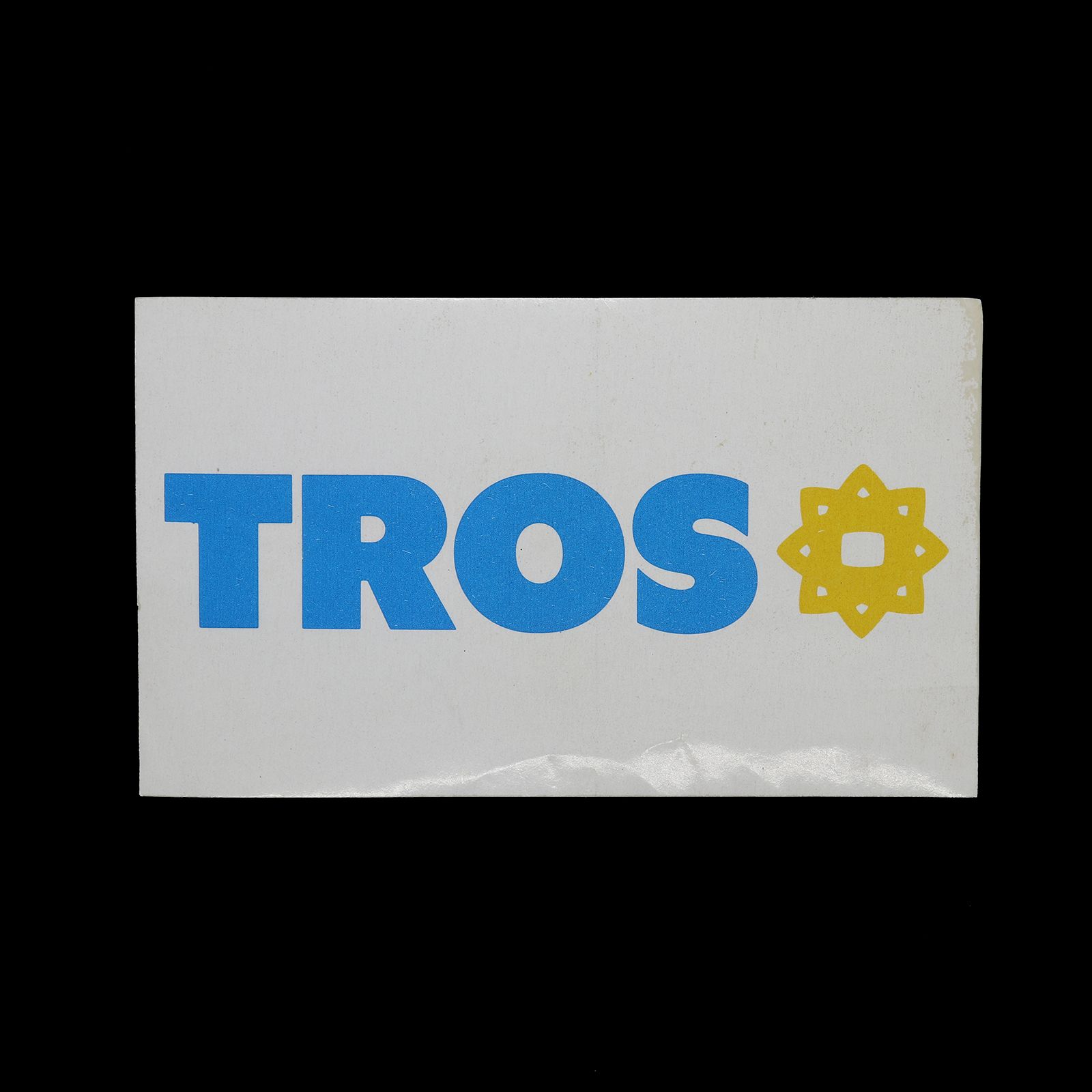 「TROS」ヴィンテージステッカー ヨーロッパ