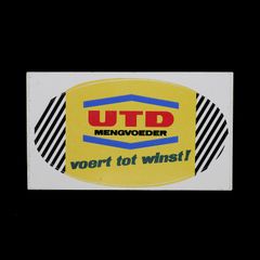 「UTD MENGVOEDER」ヴィンテージステッカー ヨーロッパ