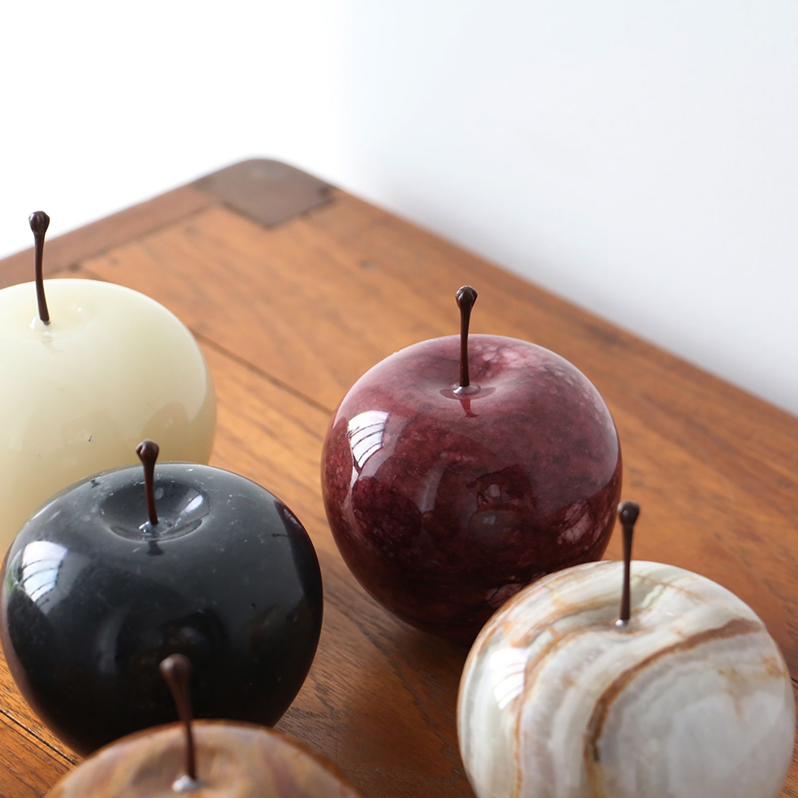 「Marble Apple Large」Red