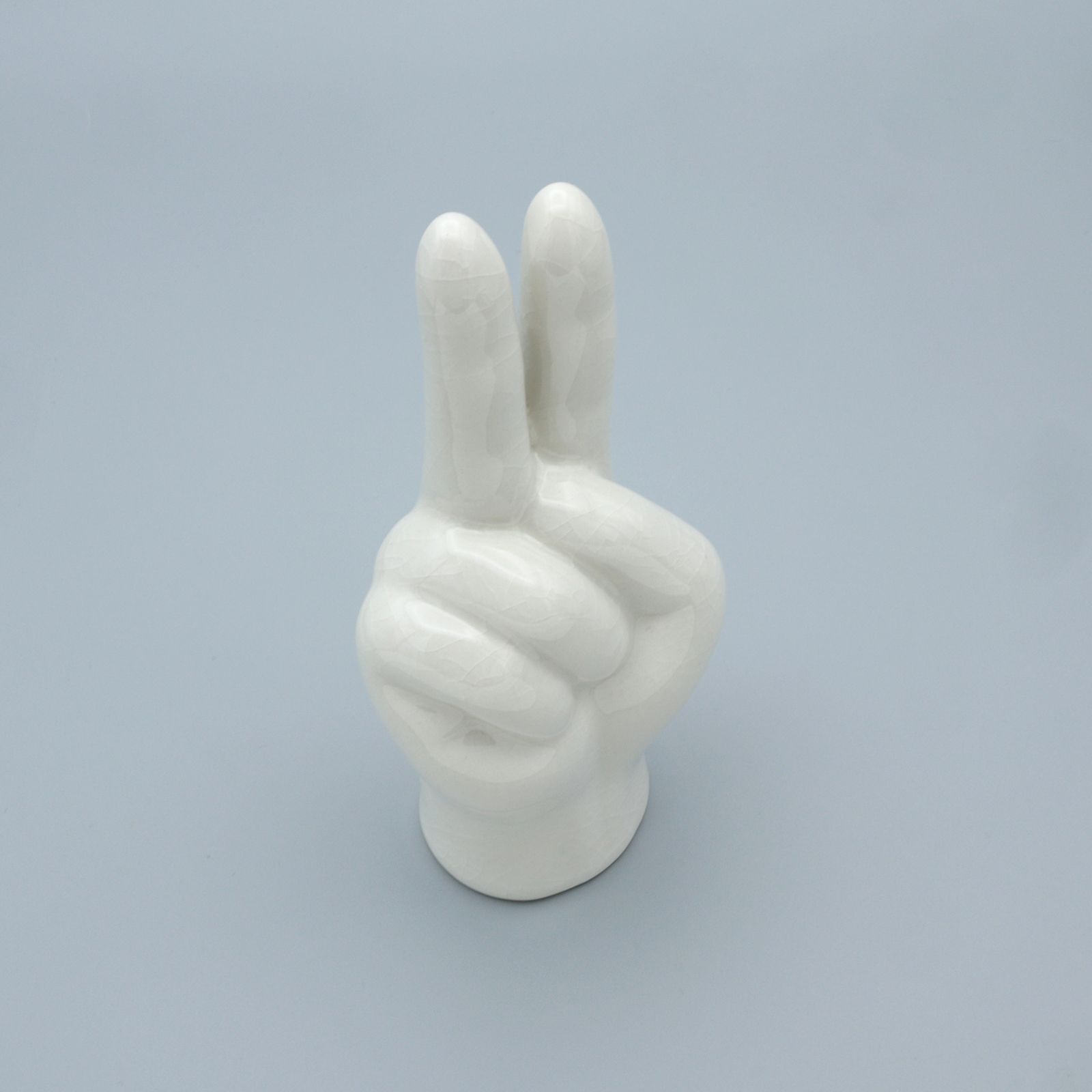 Porcelain Hand Objet “Peace”