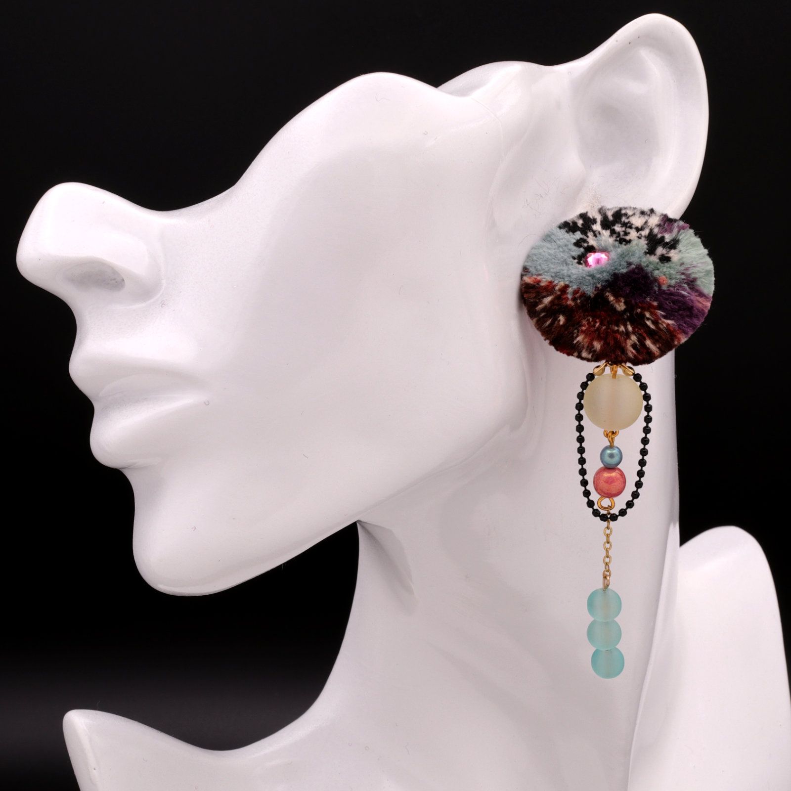 「TRIBO Beads」イヤリング
