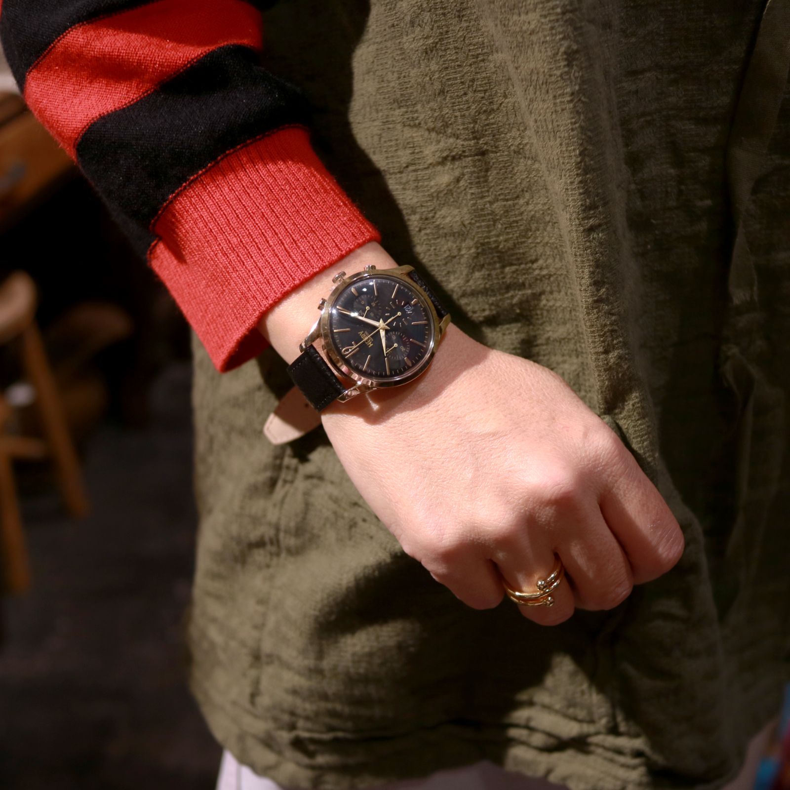 HENRY LONDON - 「WESTMINSTER」 CHRONOGRAPH WATCH 39mm | corne/コルネ