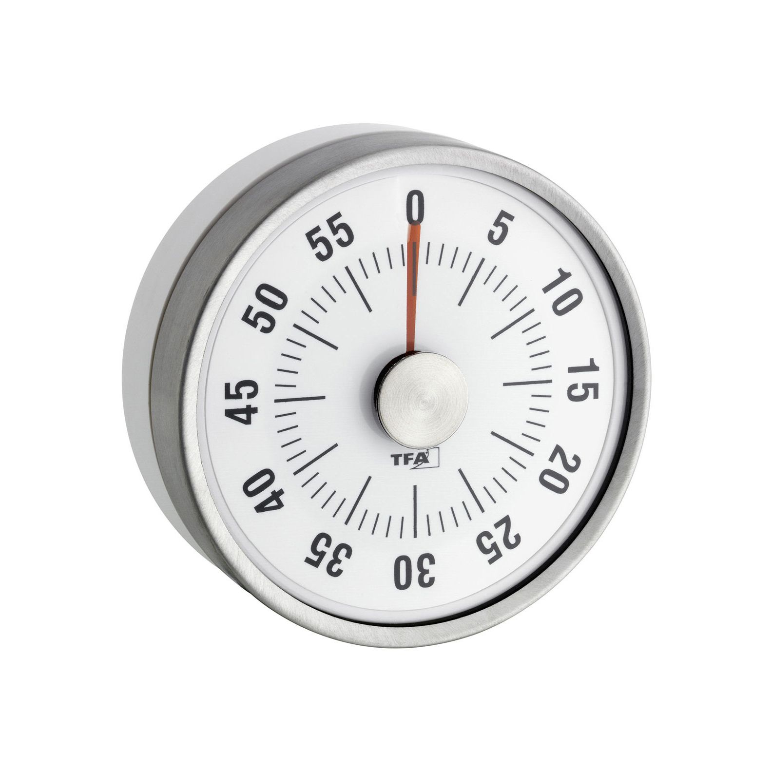 「Analogue kitchen timer PUCK」キッチンタイマー WHITE TFA ドイツ