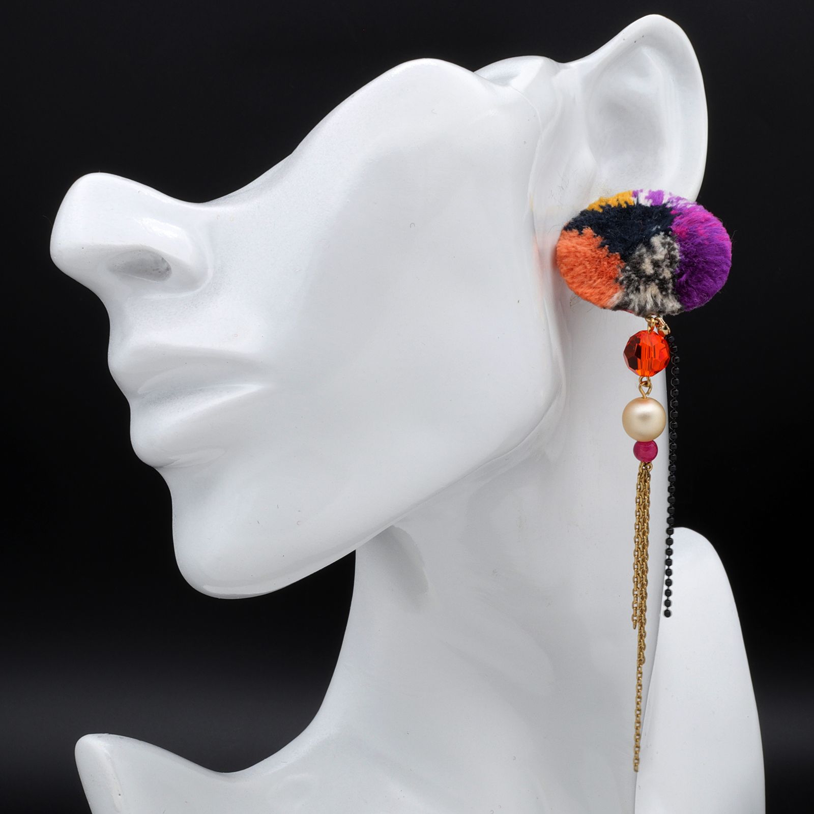 「TRIBO Beads」イヤリング