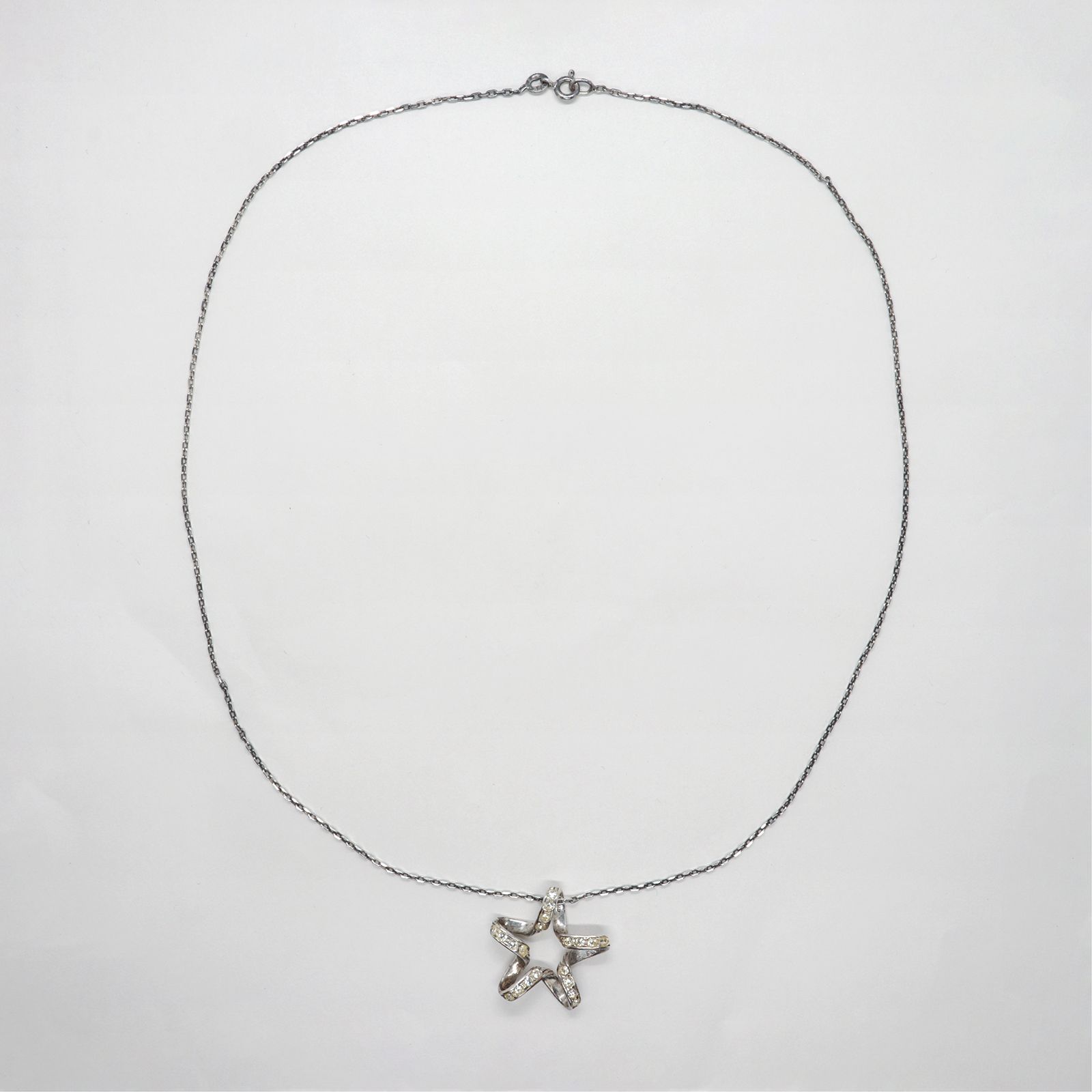 「ウェーブスター」ネックレス silver925 イタリア