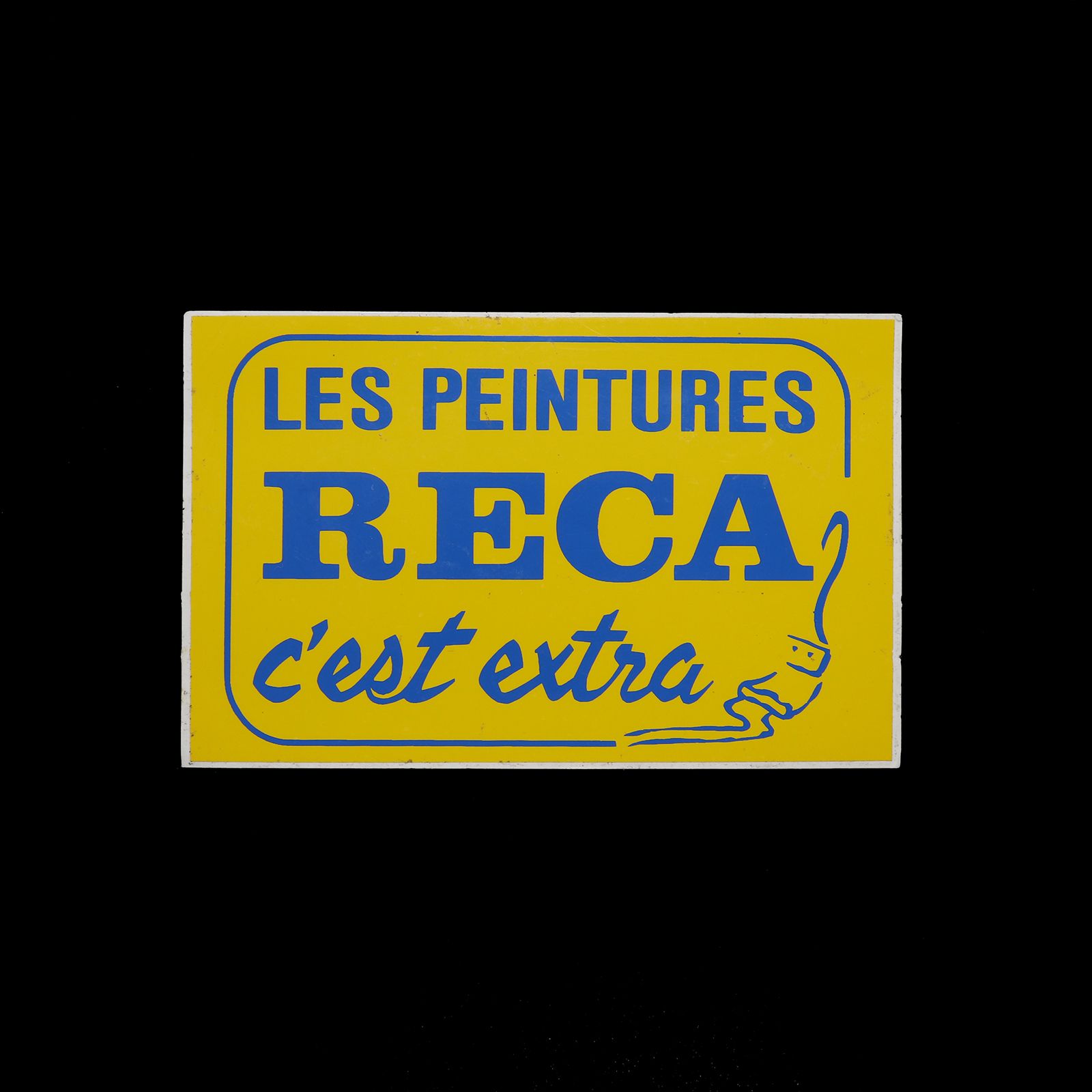 「LES PEINTURES RECA」ヴィンテージステッカー ヨーロッパ
